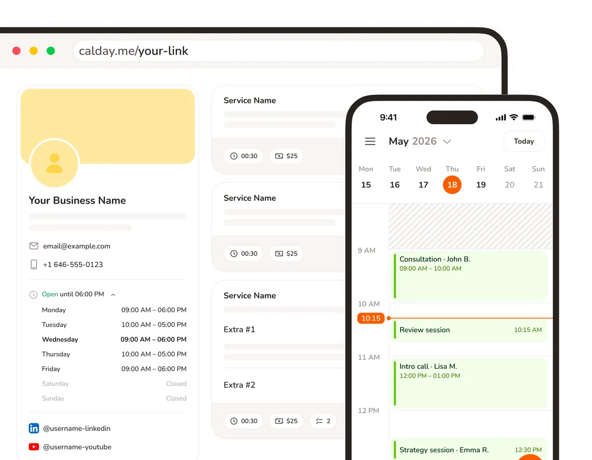 Booking Software Features for Service Businesses