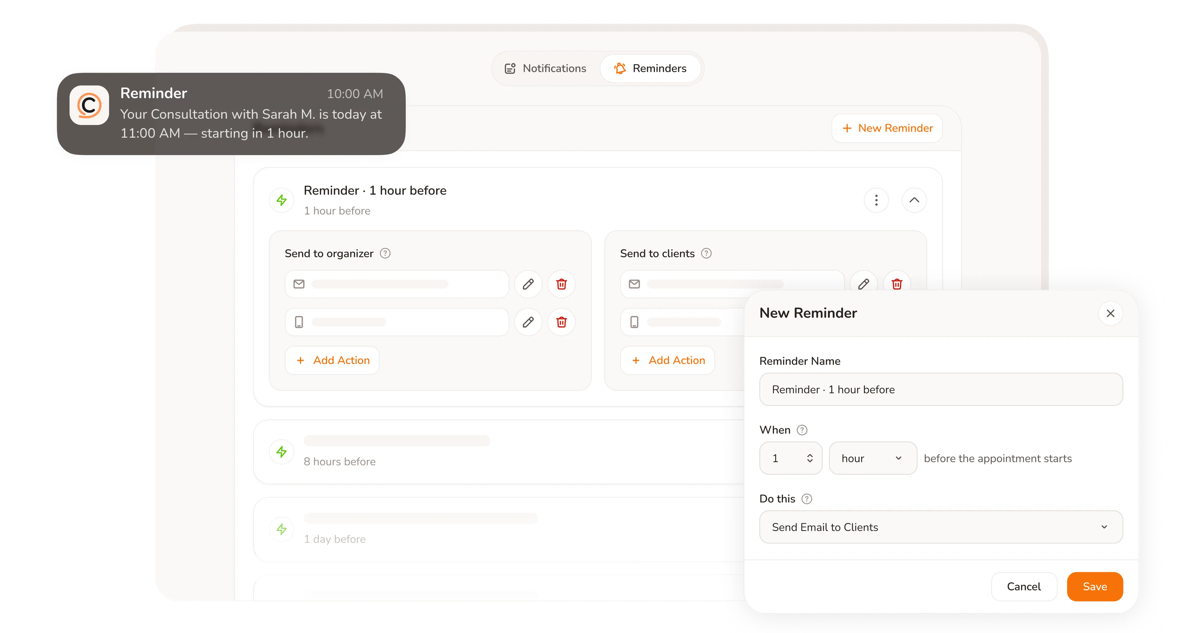 calday booking page