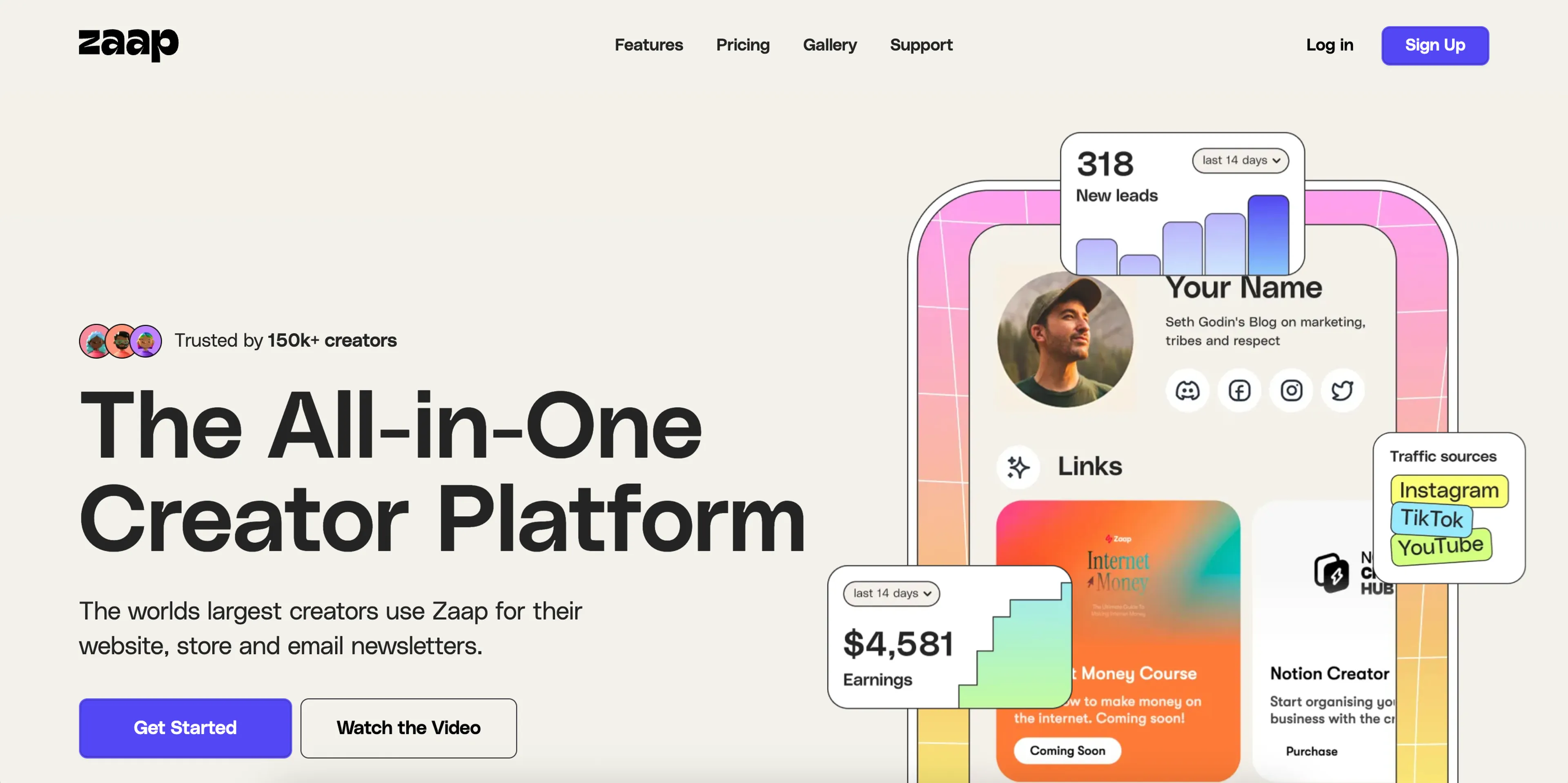 Zaap Website