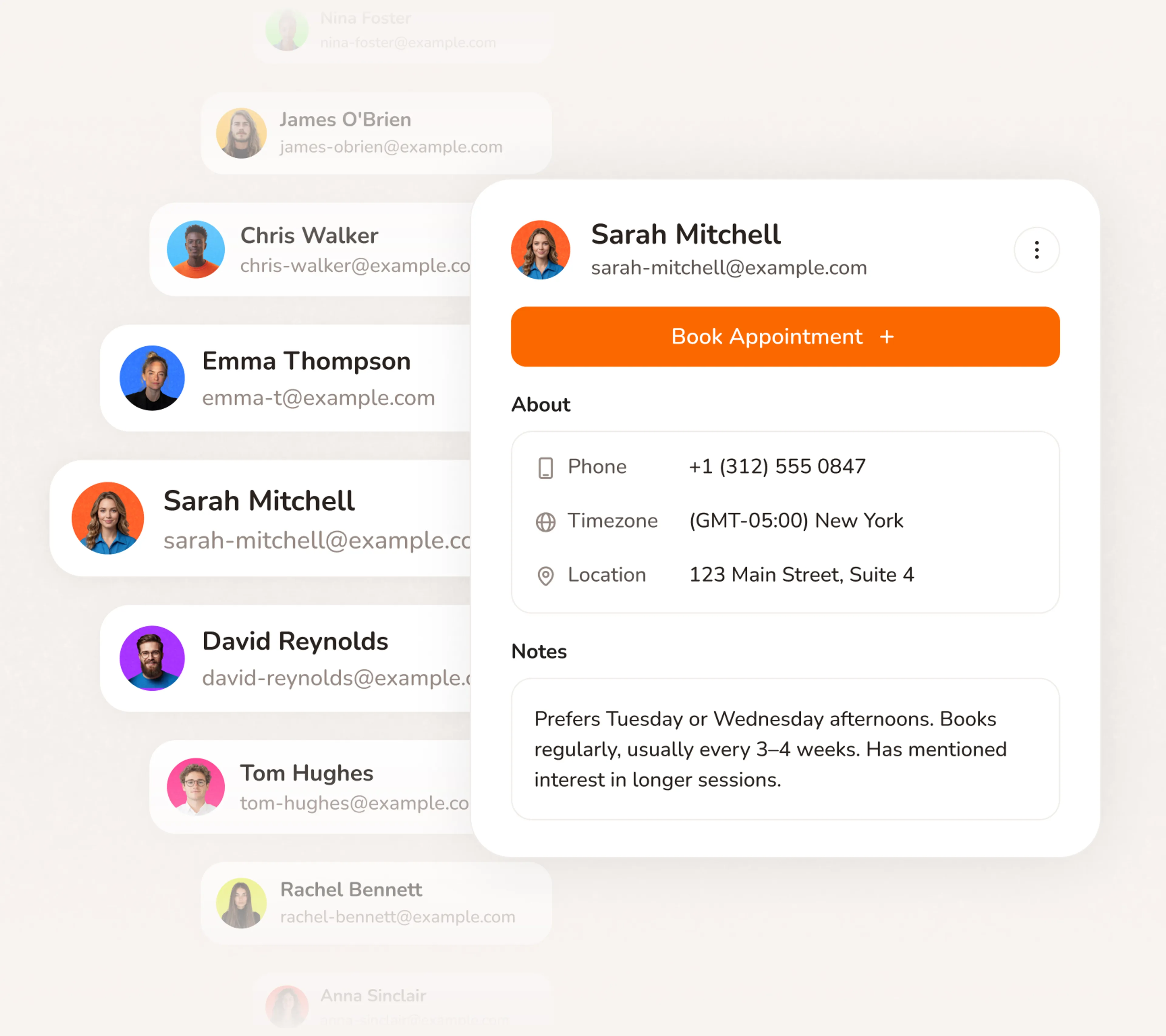 Client management without the spreadsheet