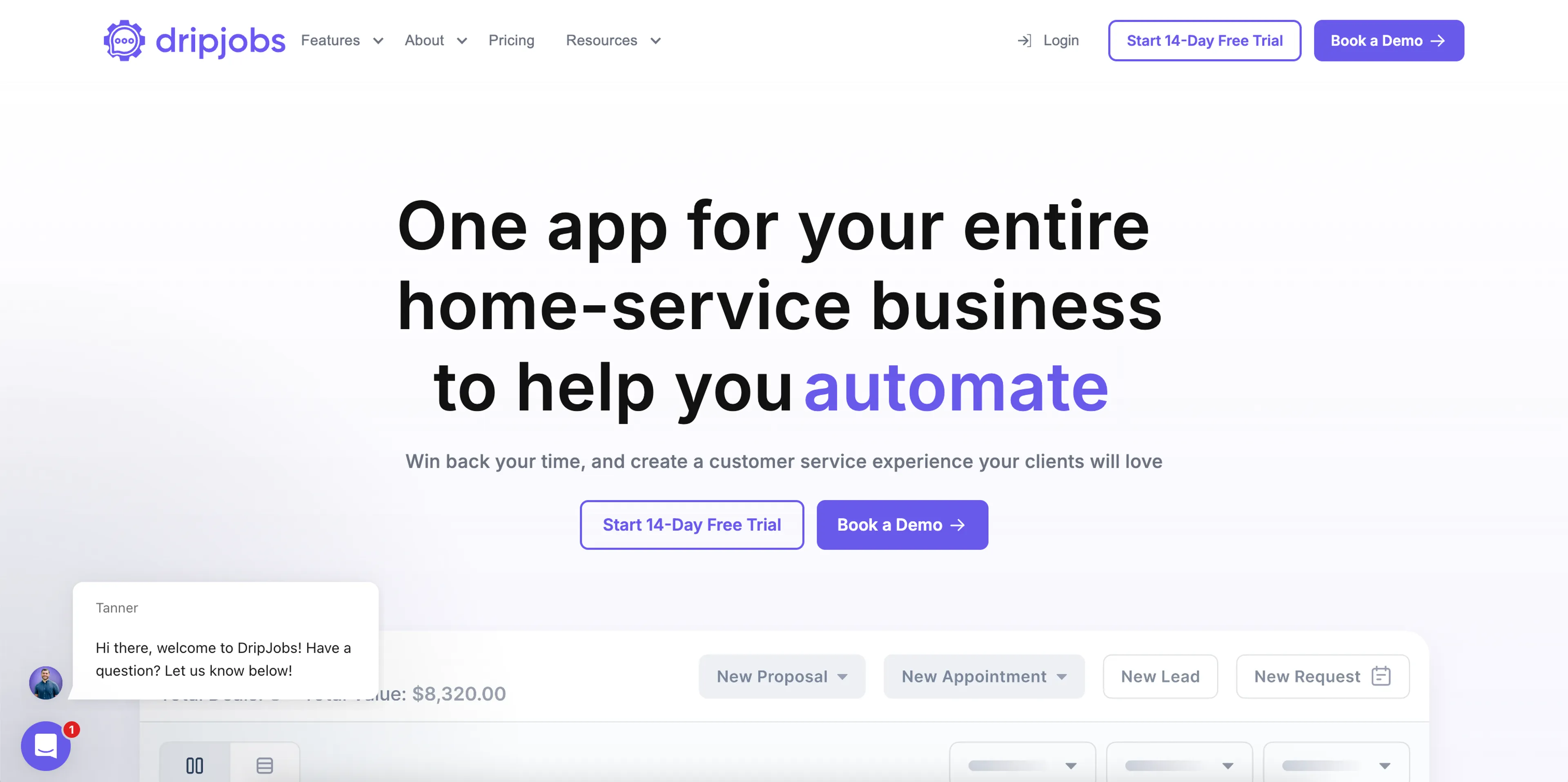 DripJobs CRM