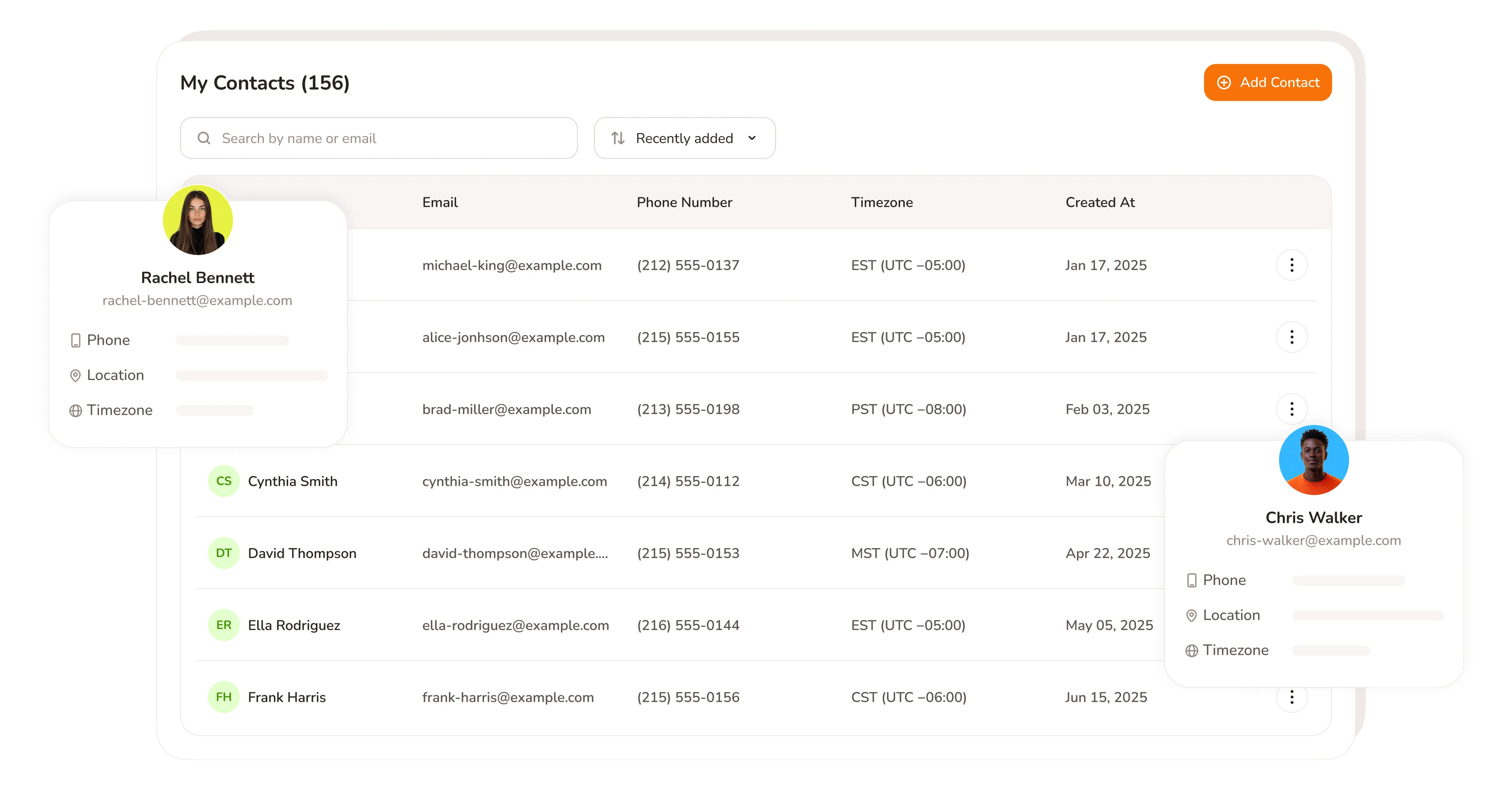 calday booking page