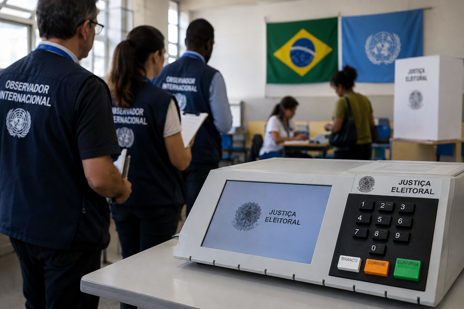 Legitimidade e soberania: o papel dos observadores eleitorais  internacionais nas Eleições do Brasil