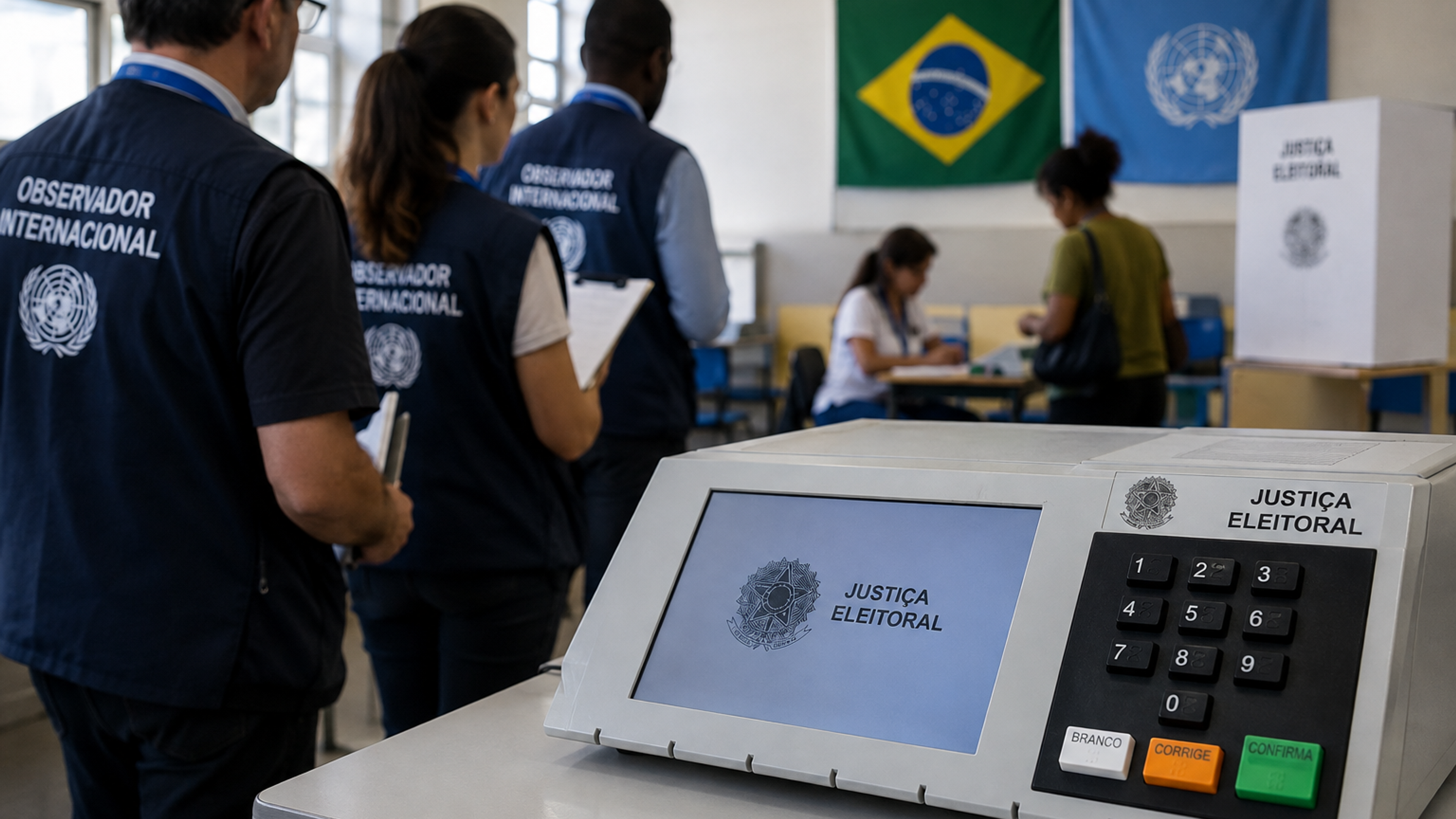 Legitimidade e soberania: o papel dos observadores eleitorais internacionais nas Eleições do Brasil