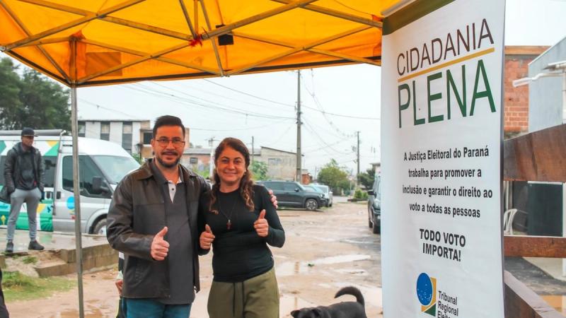 Após Pedido oficial de Deputado o TRE do Paraná realizou ação em Comunidade de Curitiba