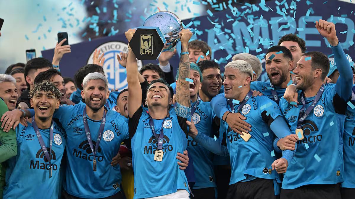 Belgrano supera River Plate e é campeão nacional pela primeira vez na Argentina