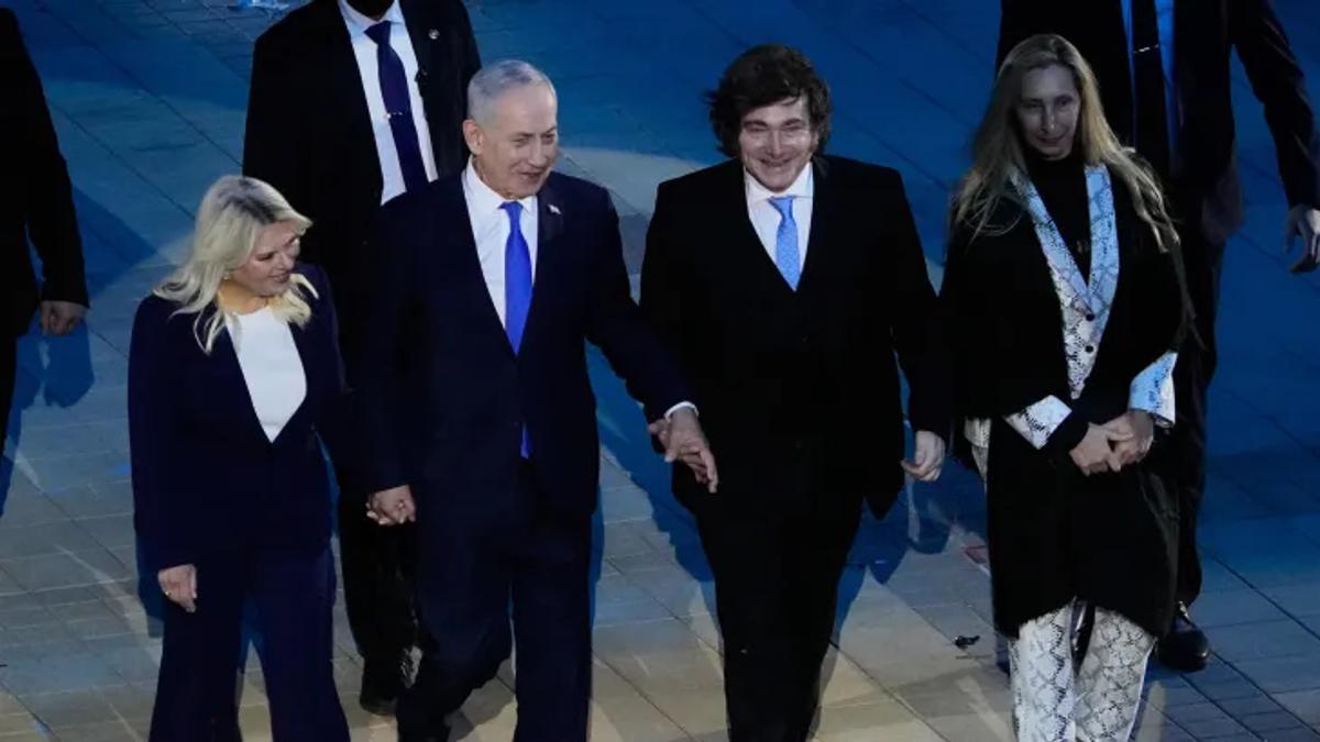 Milei reforça alinhamento com EUA e Israel em visita oficial a Jerusalém