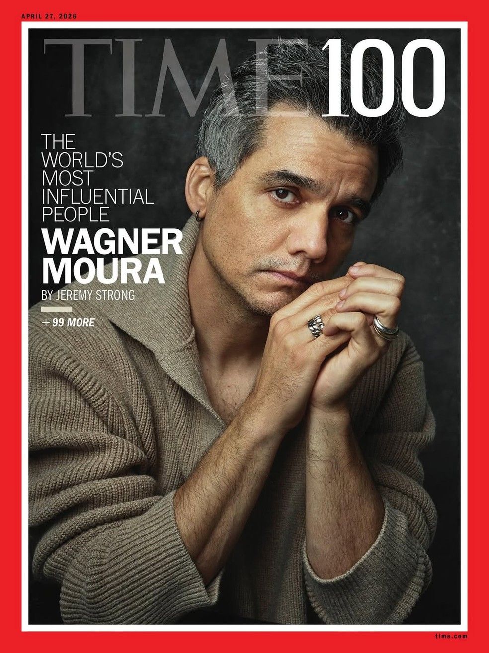 Wagner Moura é Eleito uma das 100 Personalidades Mais Influentes do Mundo pela Revista TIME