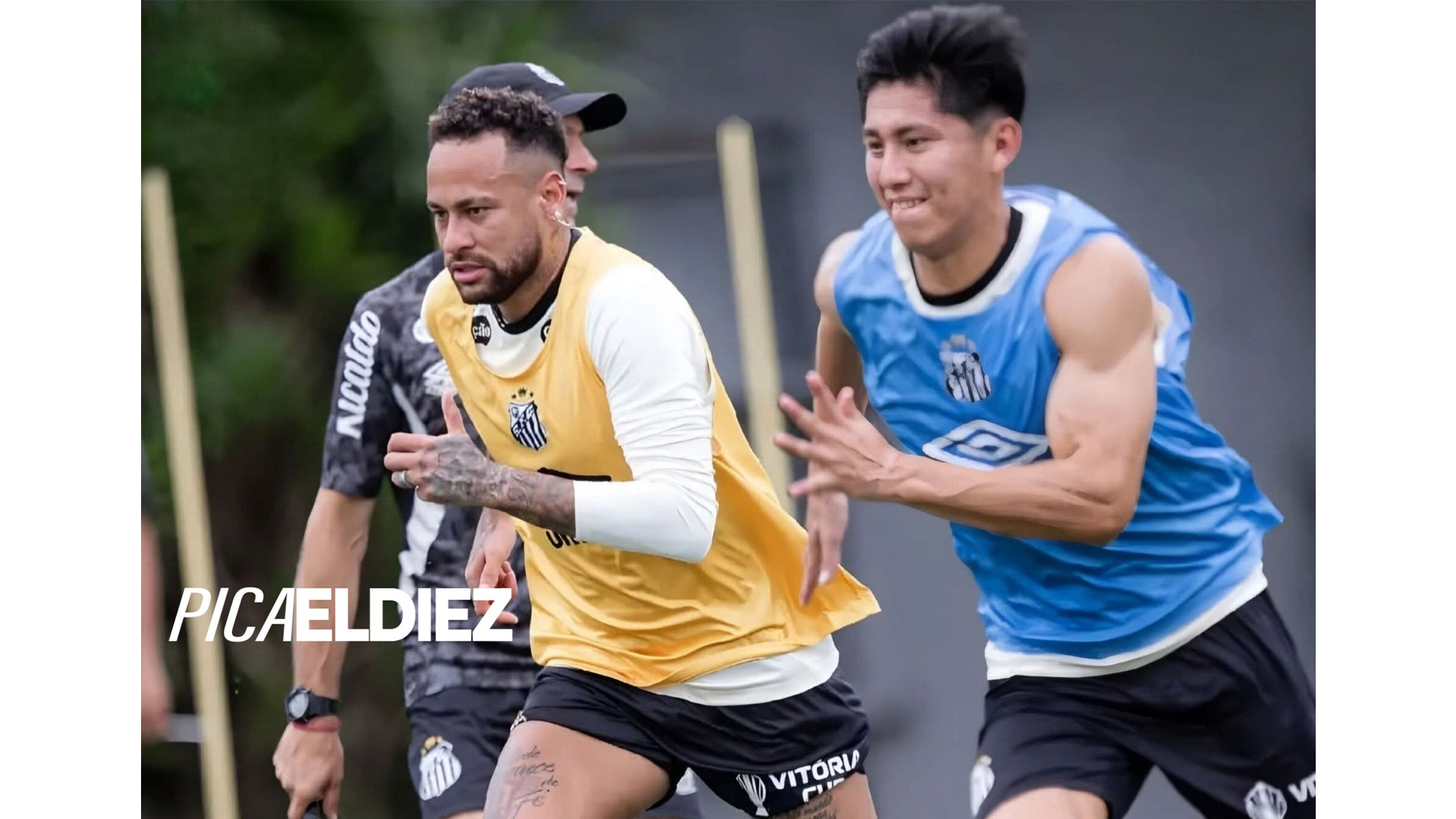 Miguel Terceros y Neymar Jr esta noche por la gloria