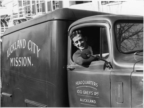 Man in a truck