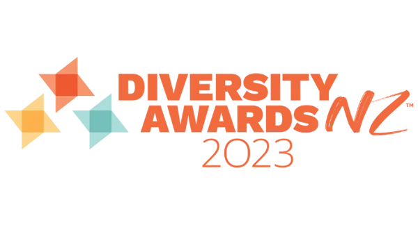 a logo for the diversity awards nz 2023