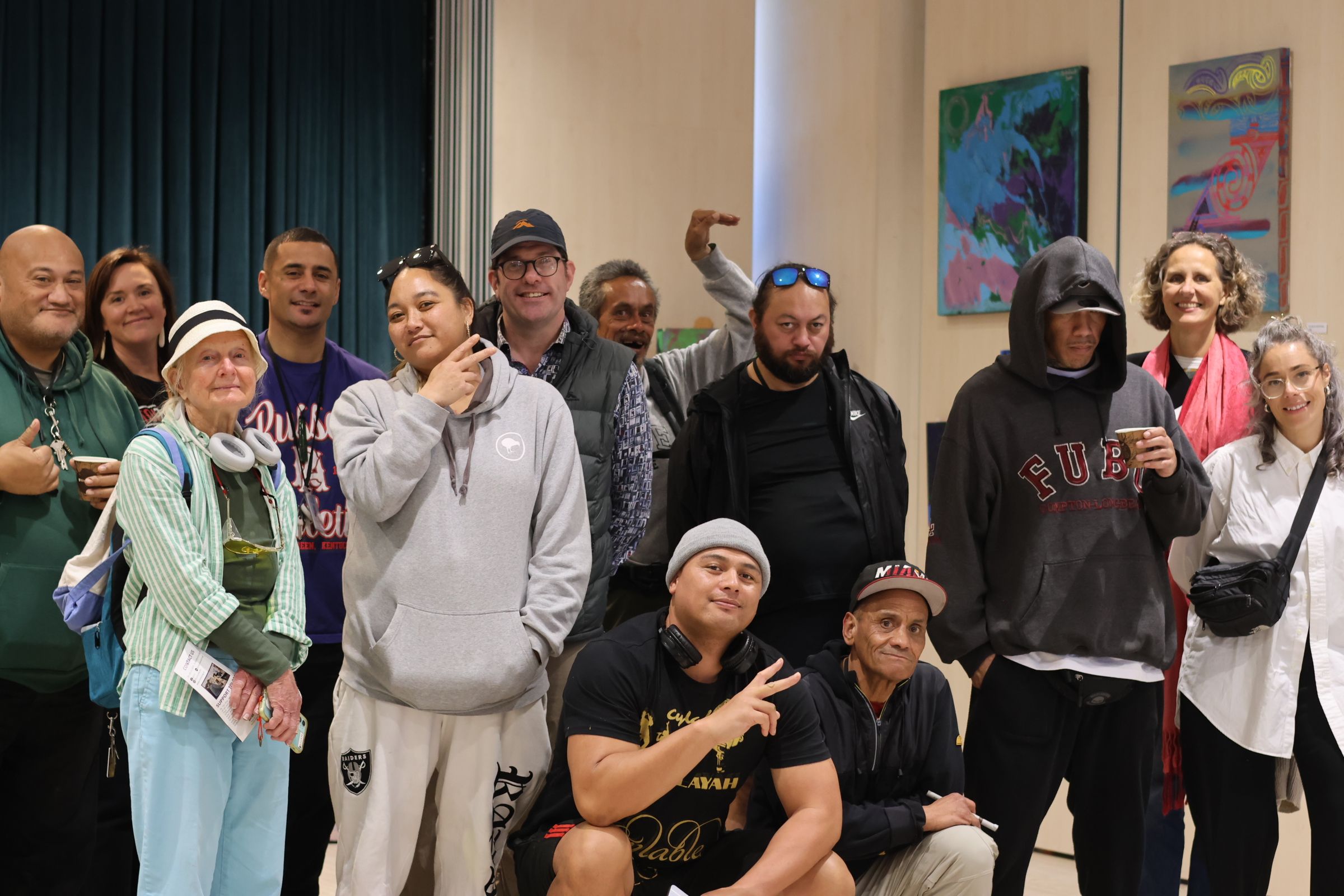 a room filled with shelves filled with cans and bags of food .
