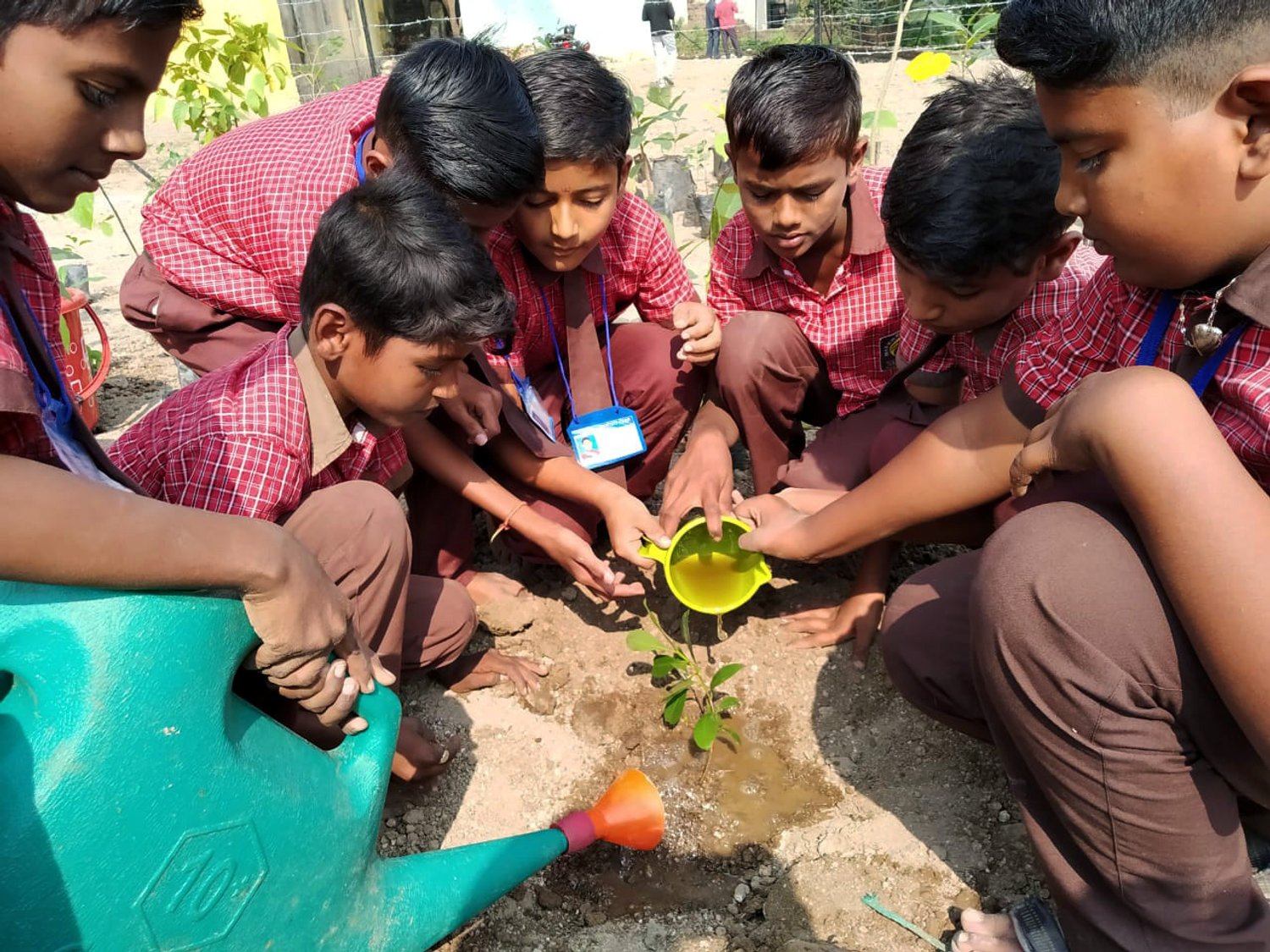 Sustainable projects in schools in India