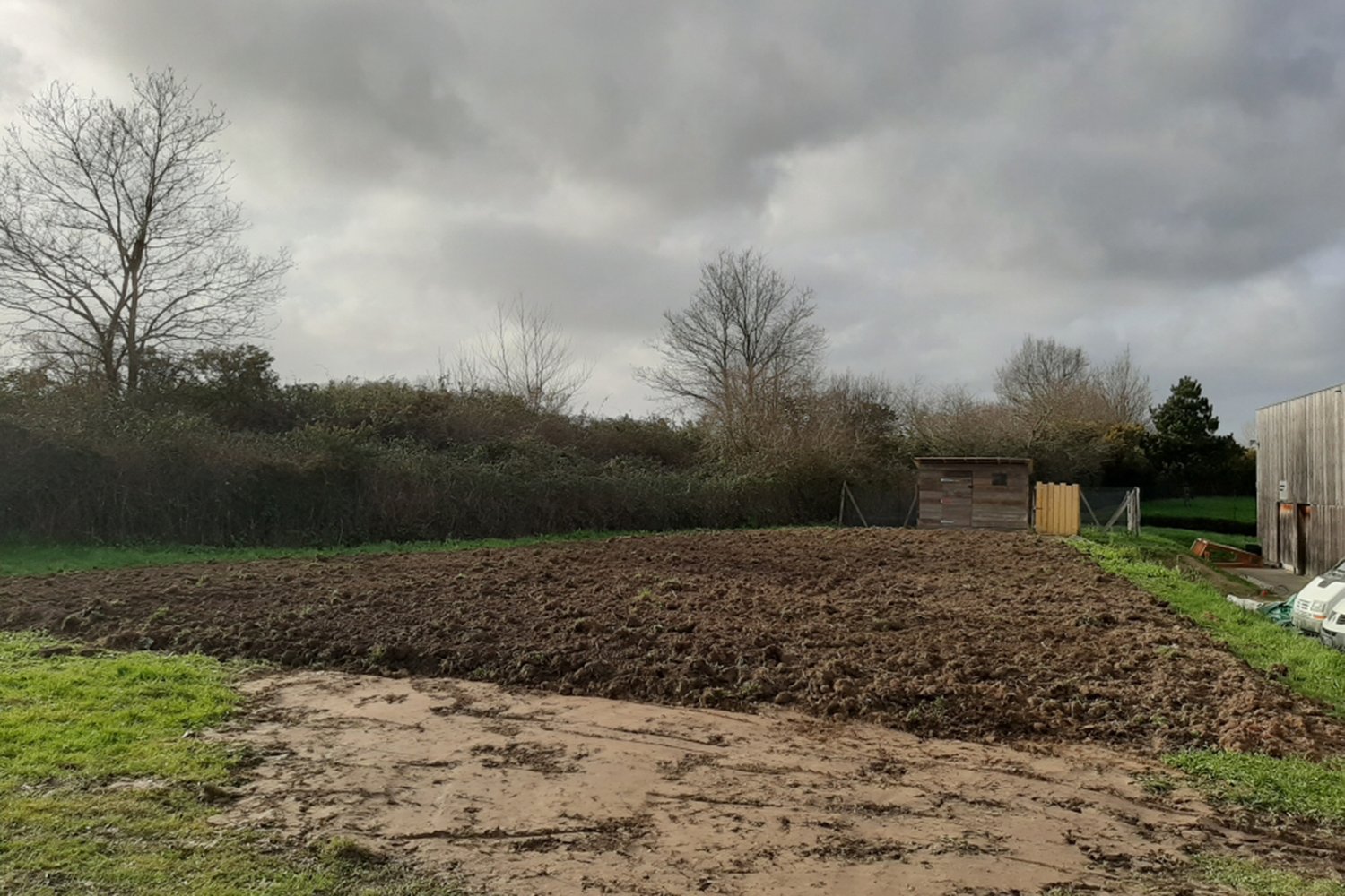 dirt fields