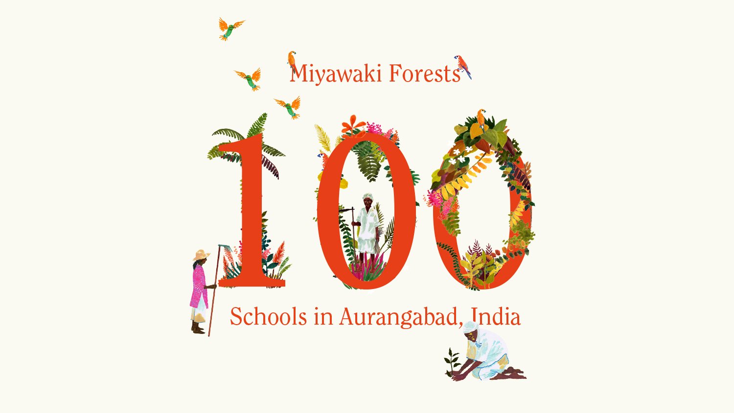 Miyawaki foressts in schools in India