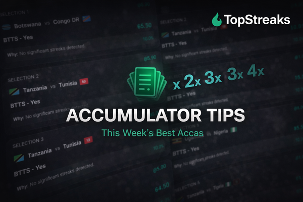 Best Accumulator Tips This Week - Week 33