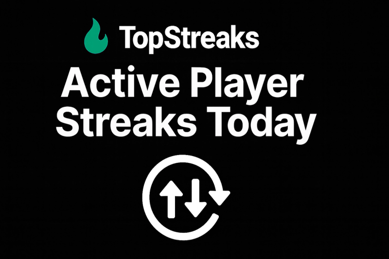 Top 10 Active Player Streaks Update – December 14, 2025