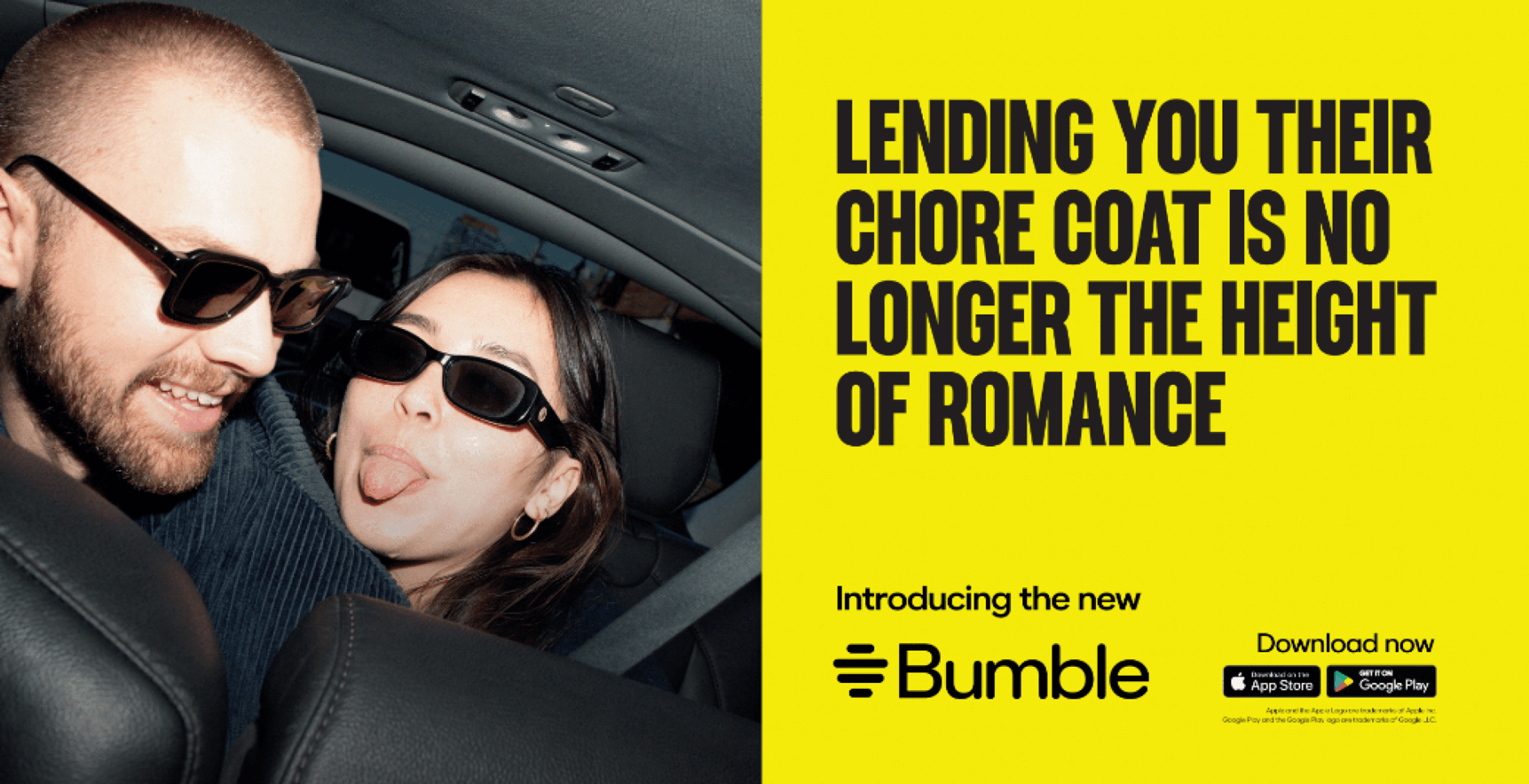 Bumble advertisement