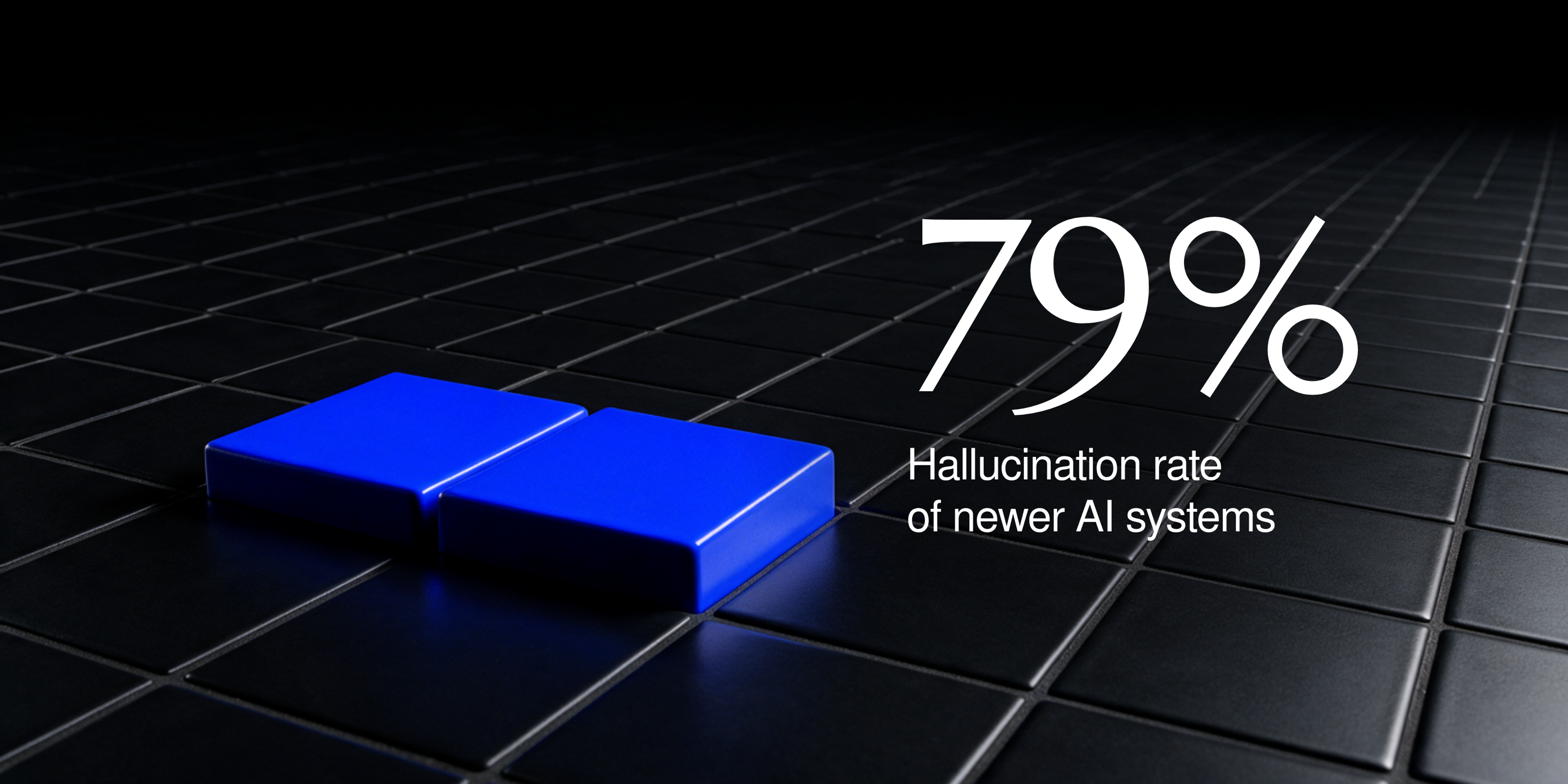79% hallucination rate of OpenAI's o4-mini in a 2025 test