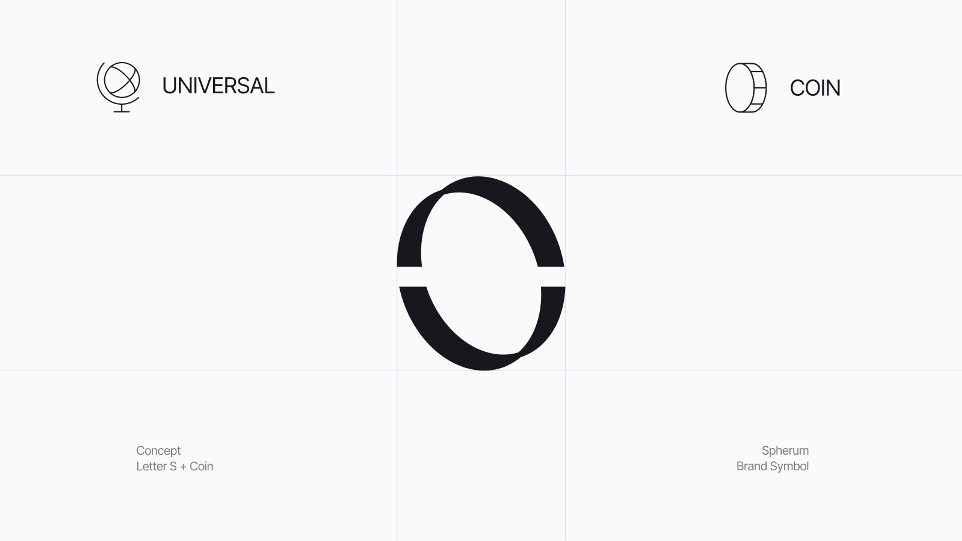 Symbol construction for tech logo