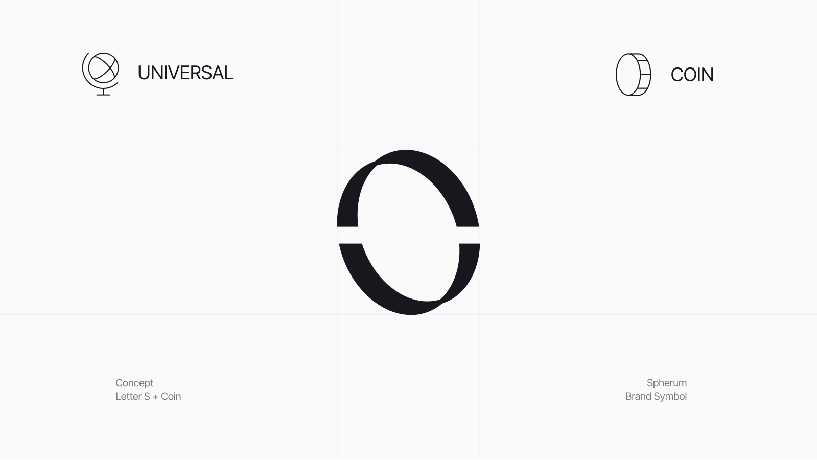 Symbol construction for tech logo