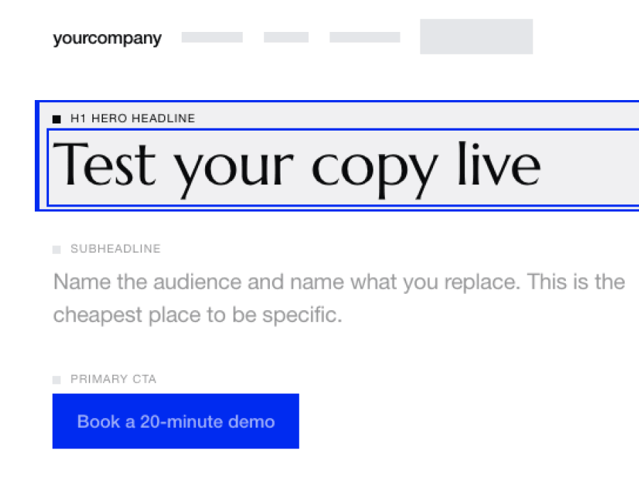 live copy
