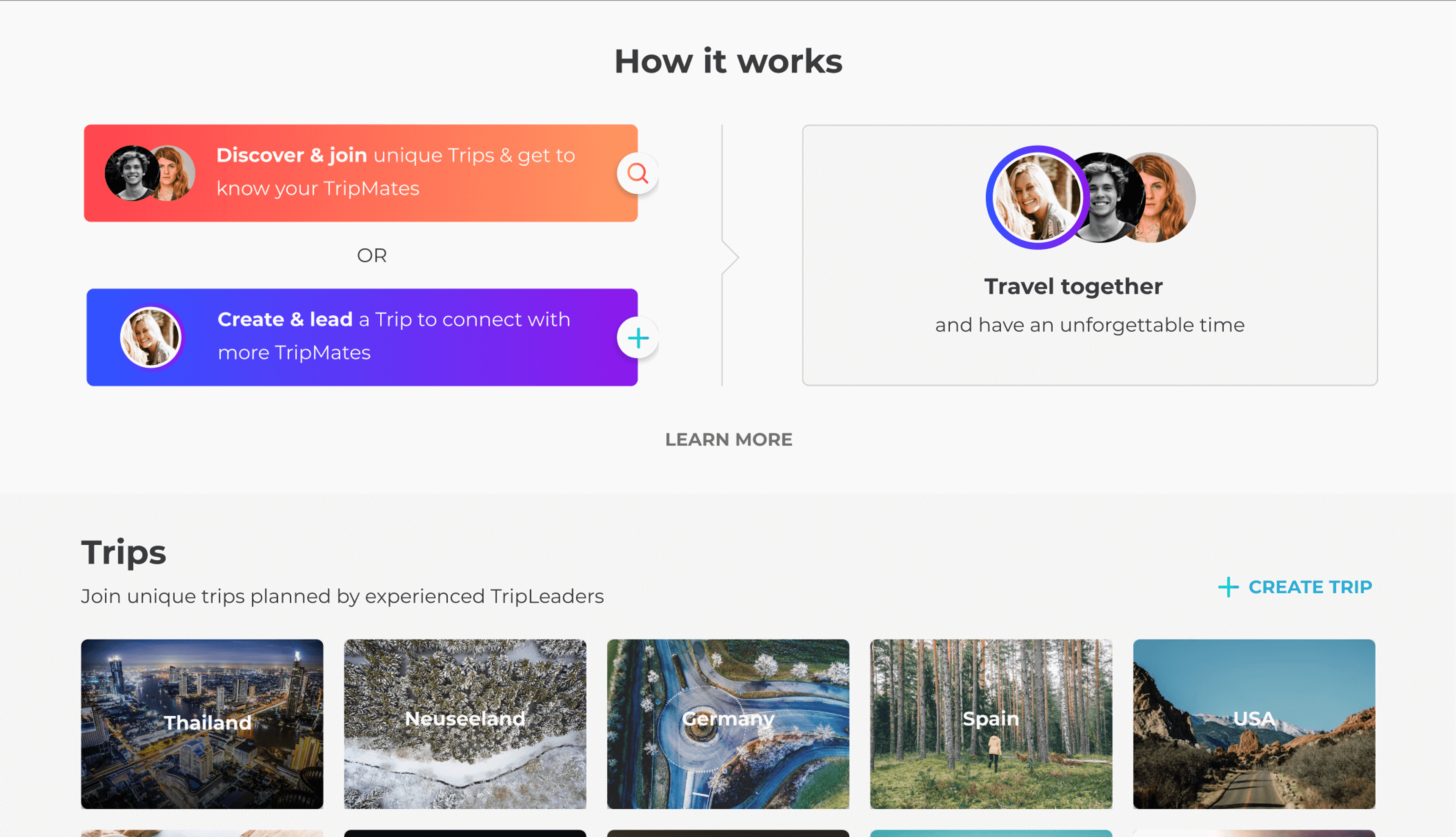 JoinMyTrip web 2
