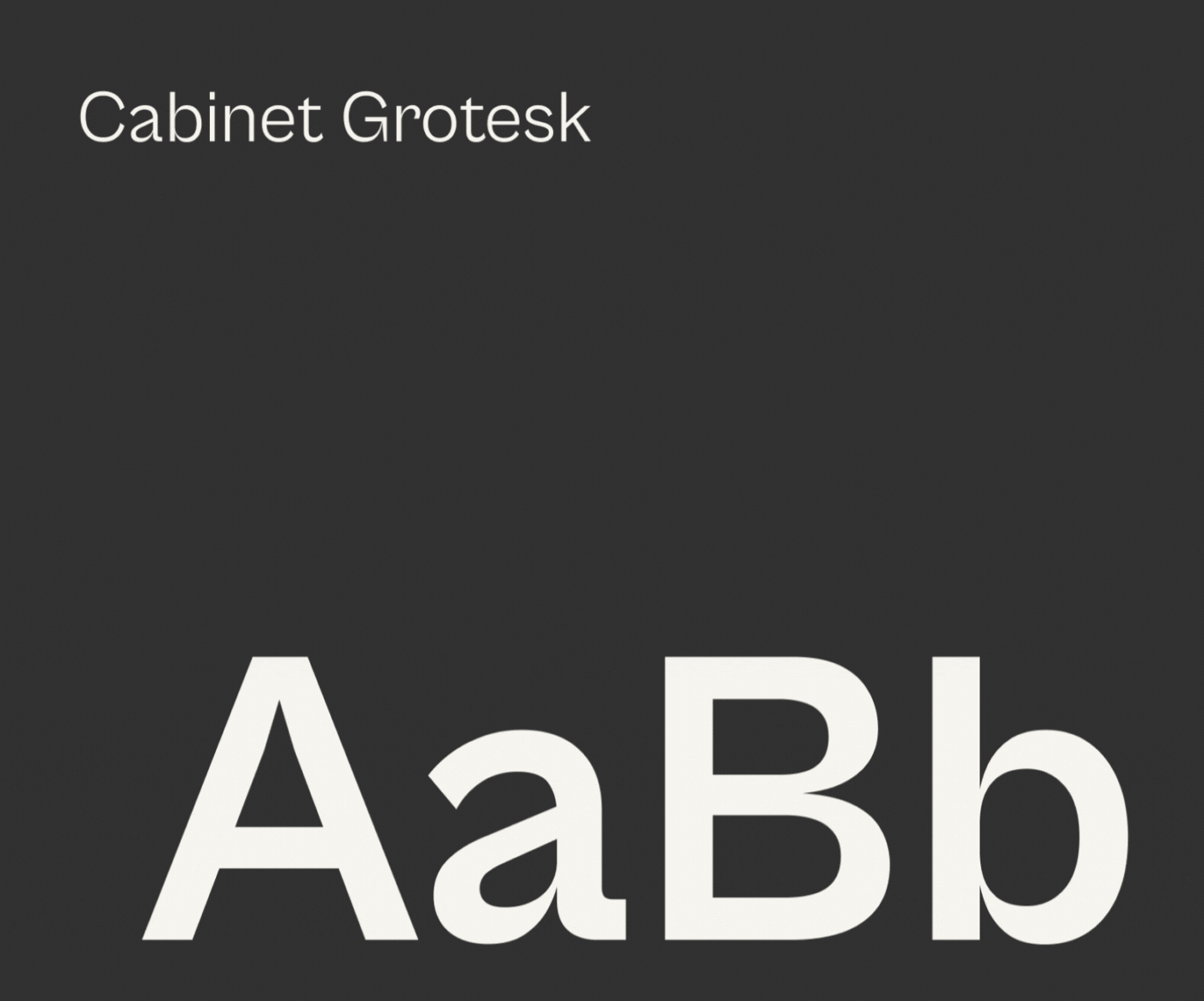 Confido typography