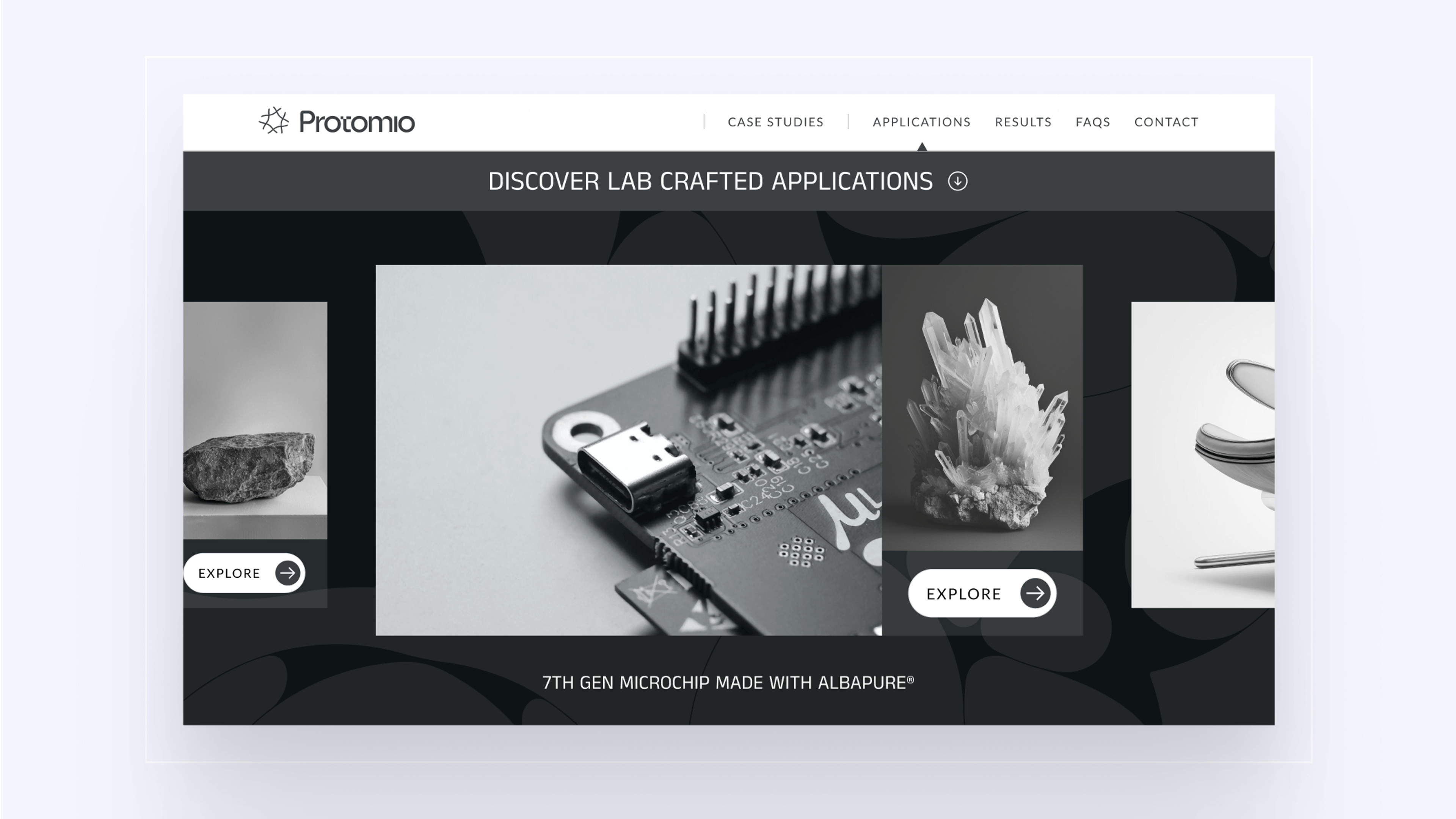 Protomio web 3