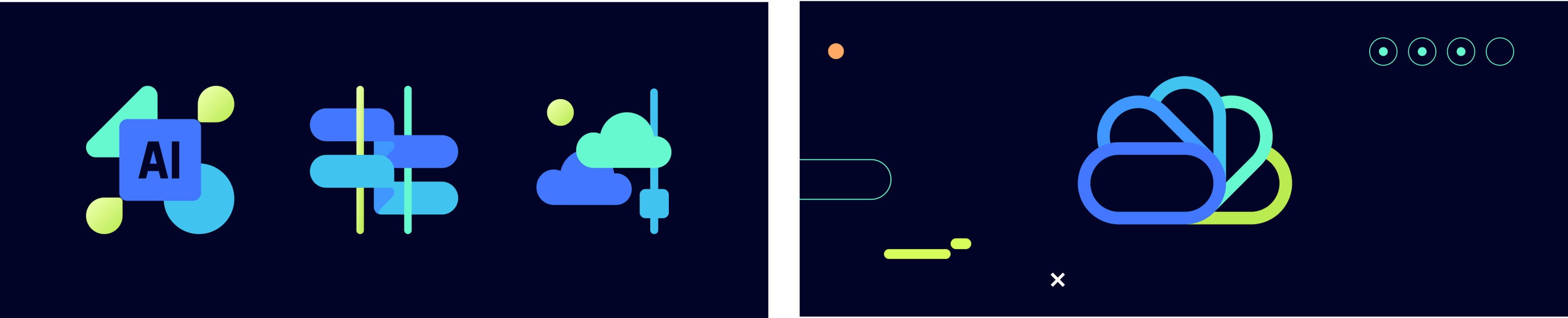 Branded illustrations for Bluecloud