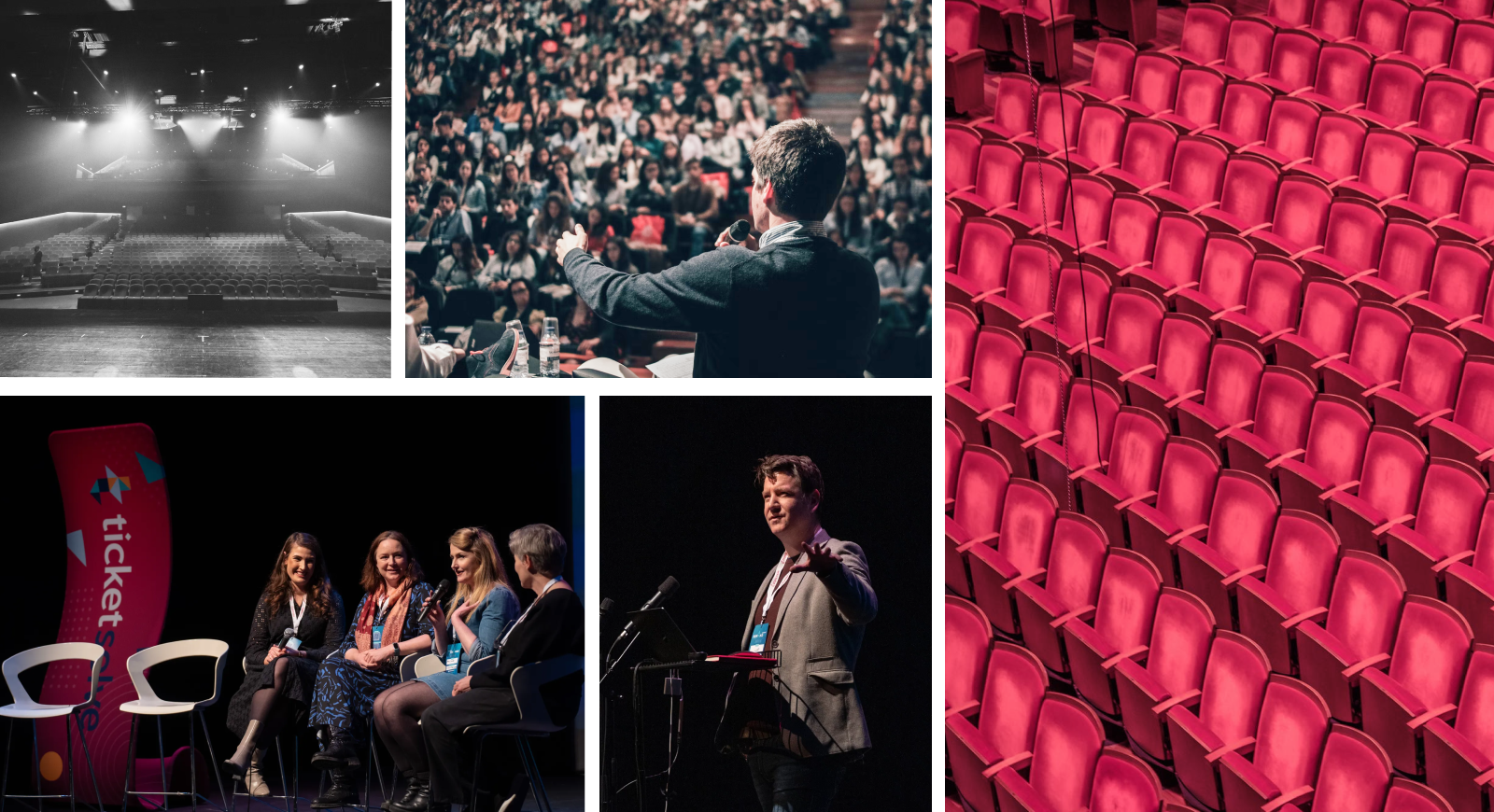 Ticketsolve imagery style: connection customers and partners