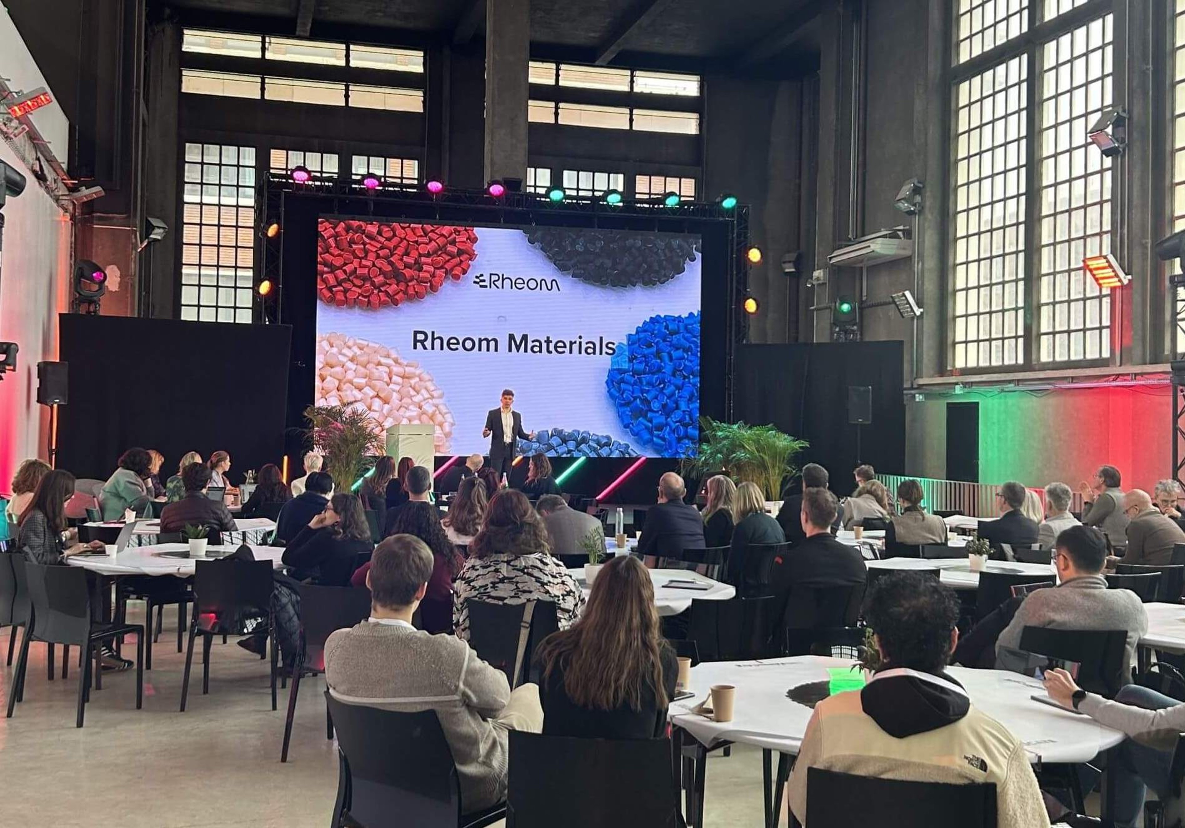 Rheom at Biofabricate Summit in Paris