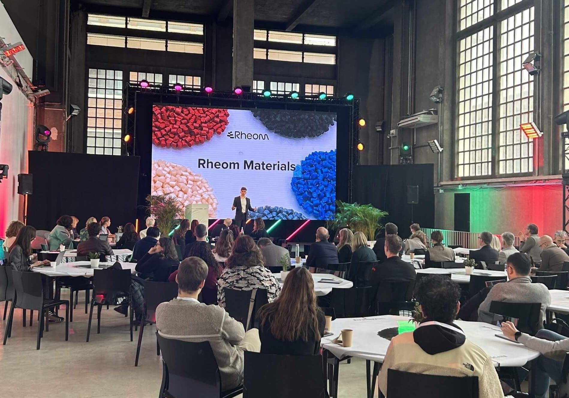 Rheom at Biofabricate Summit in Paris
