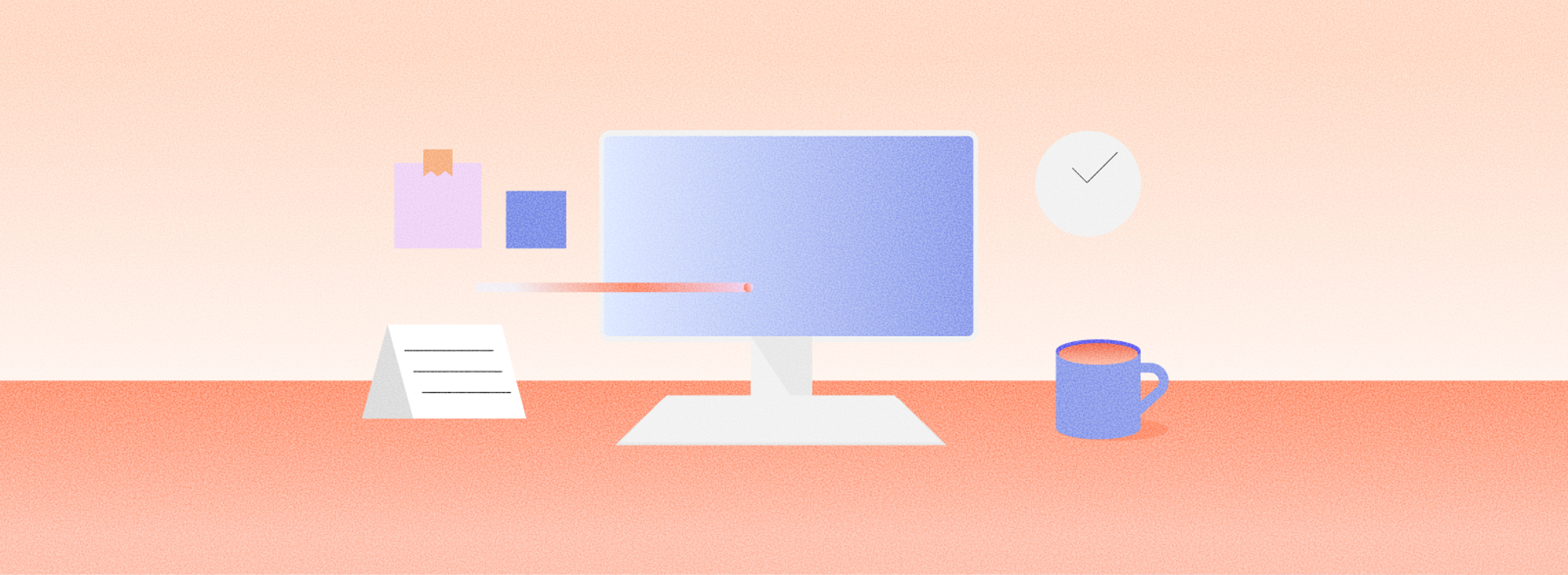 Branded illustrations for the software testing startup