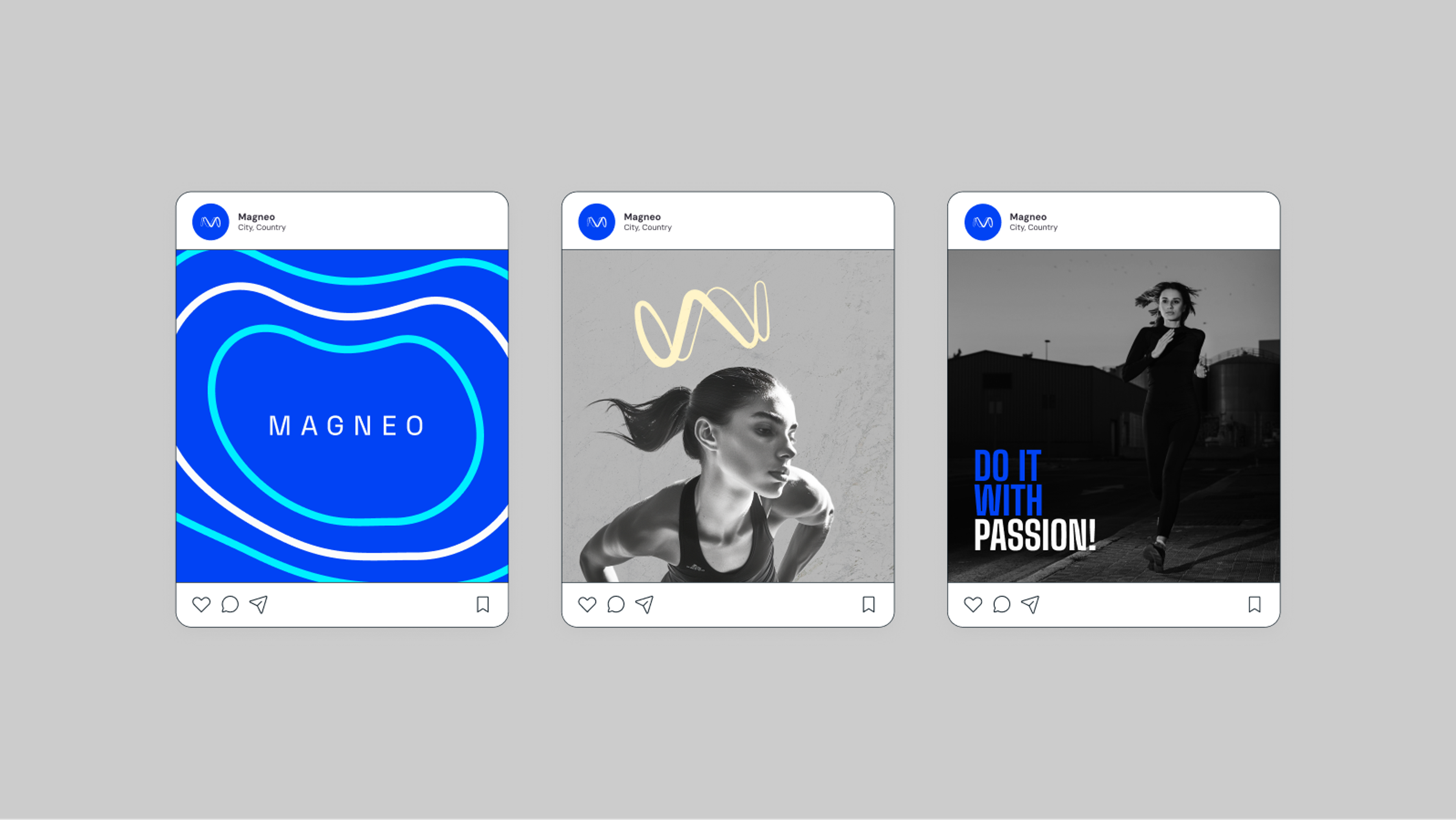 Brand communication Magneo: Social media