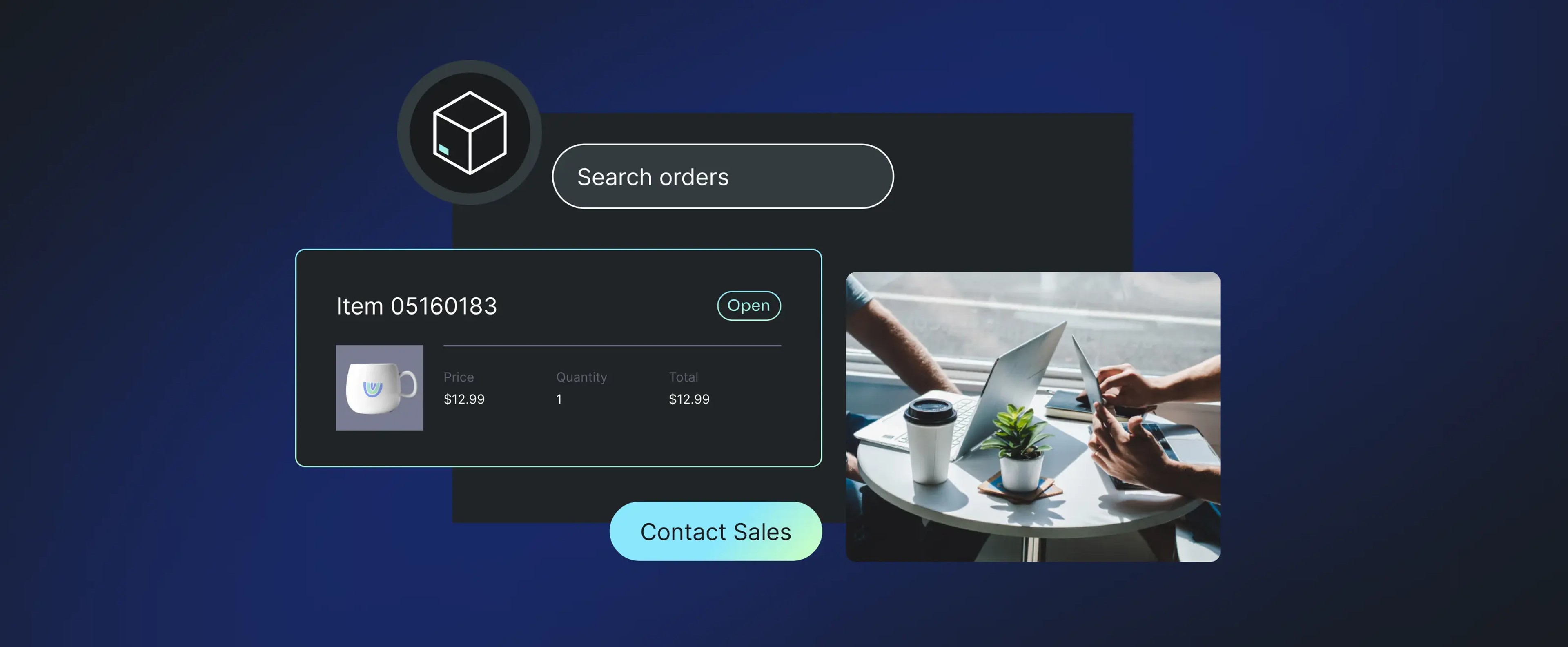 Sub-brand Ordermesh imagery