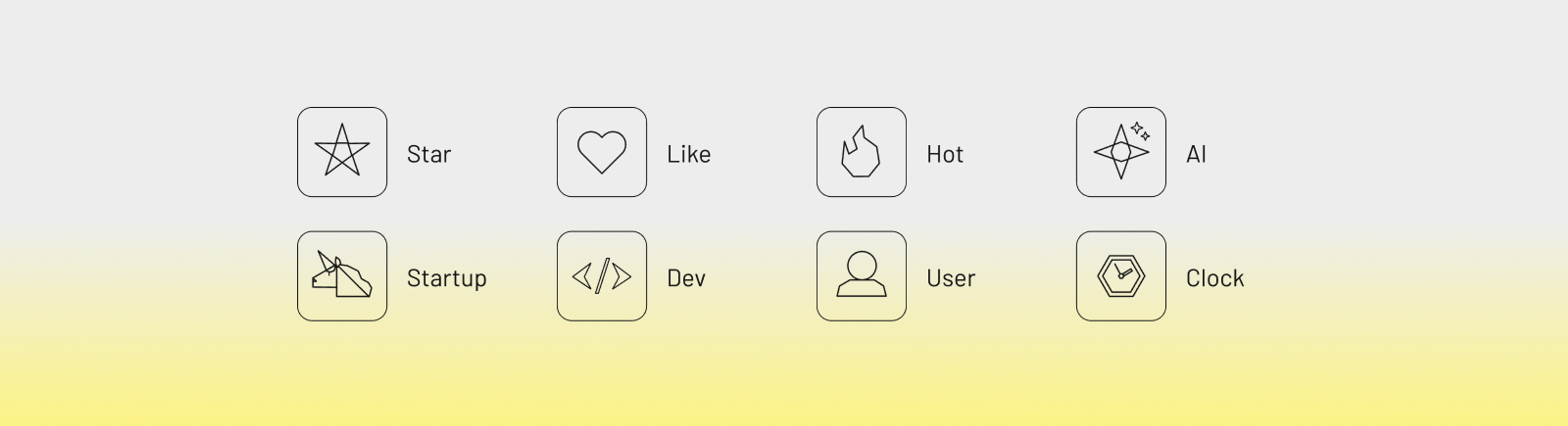 Brand icons Featherless