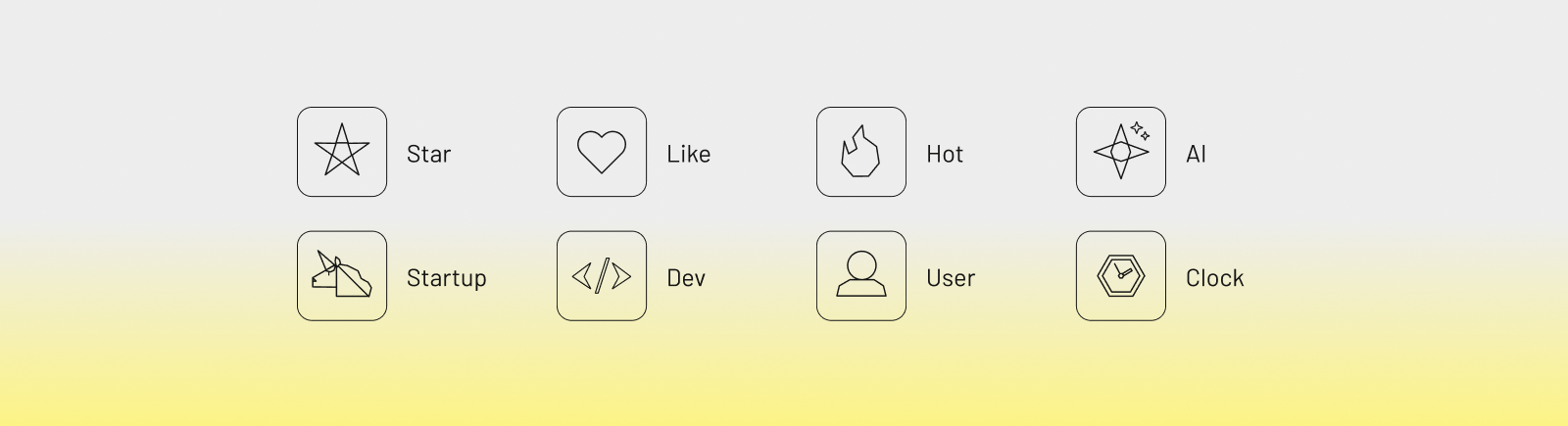 Brand icons Featherless