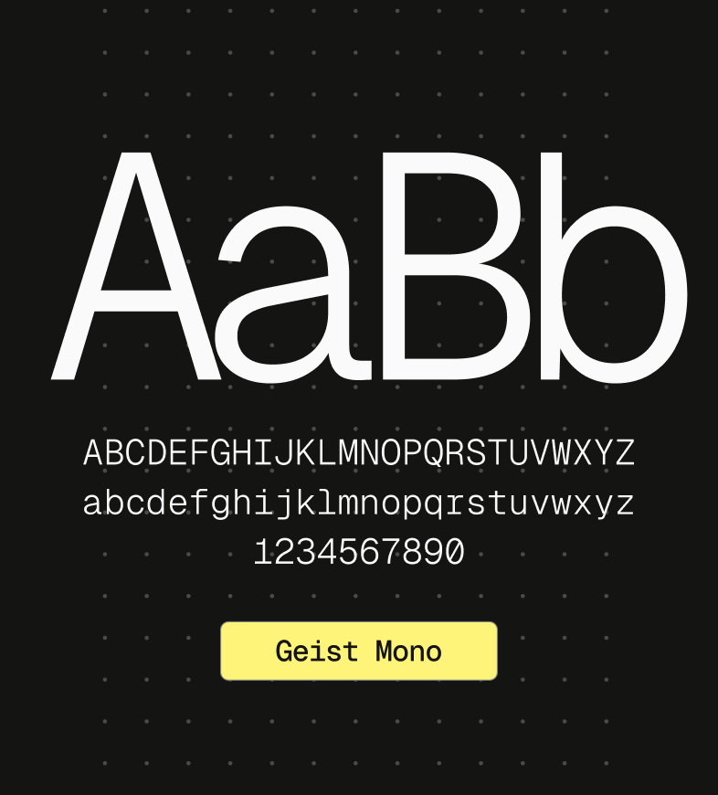 Featherless typography