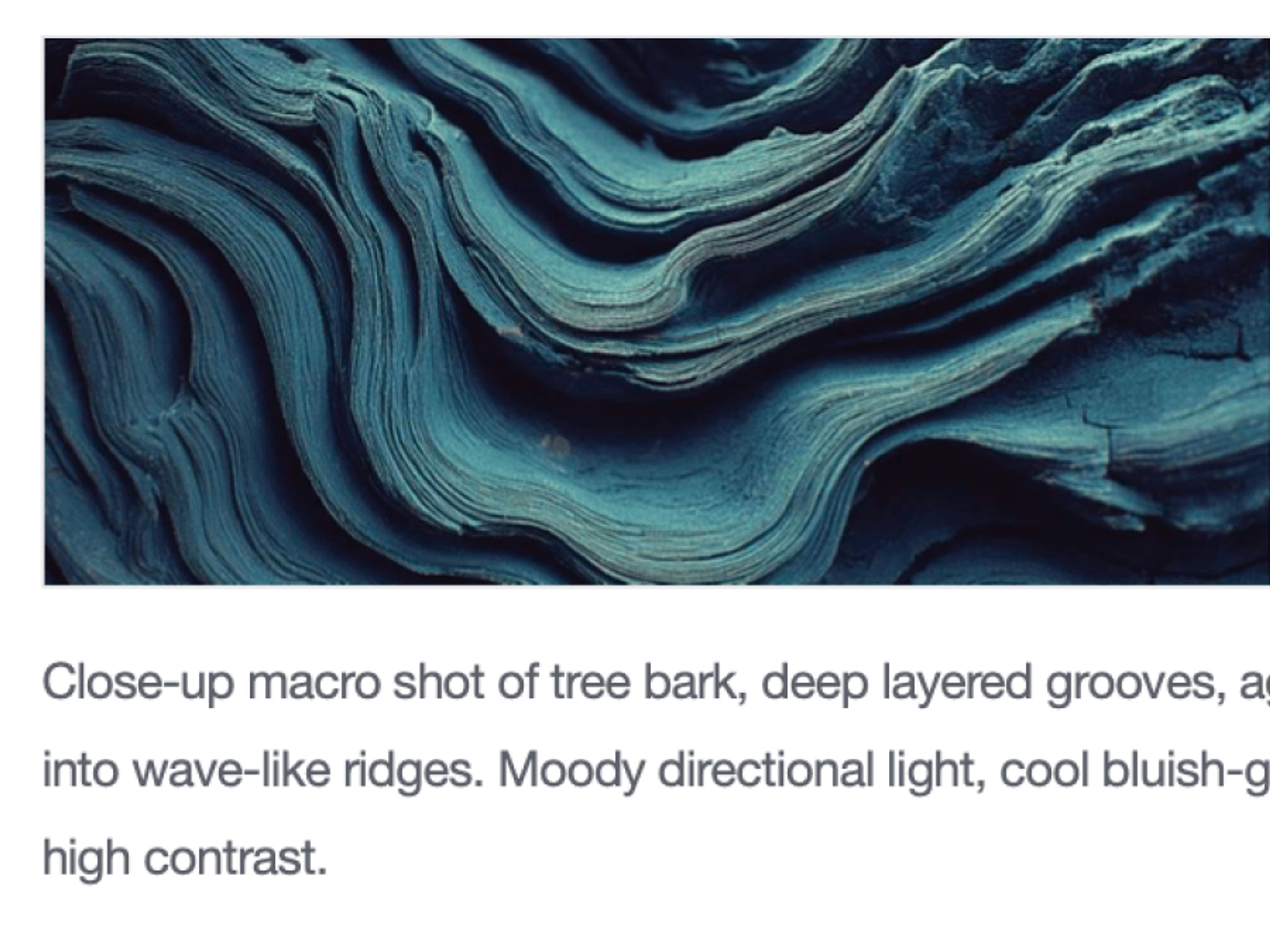 prompt example for an abstract image