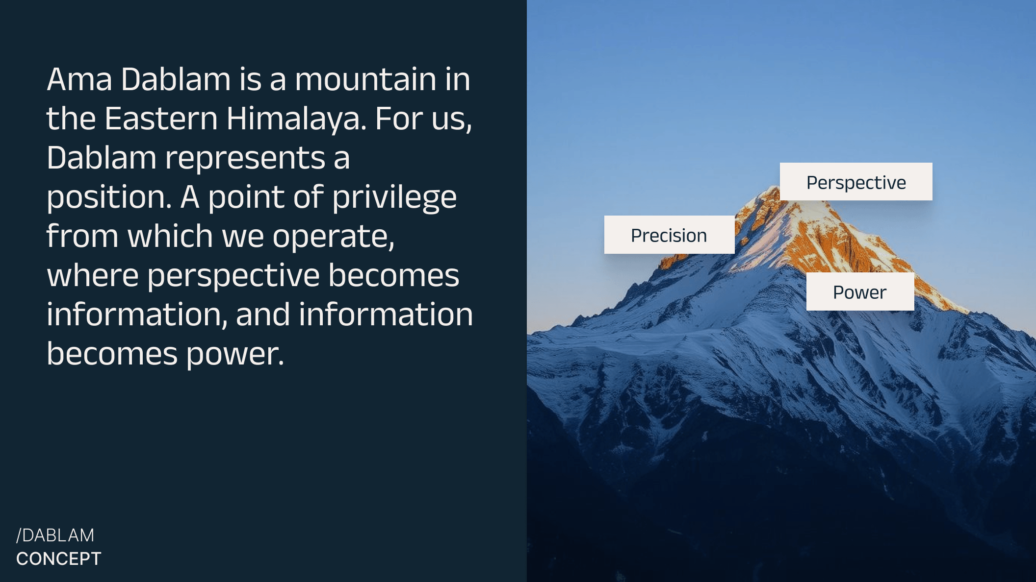 Dablam concept 1