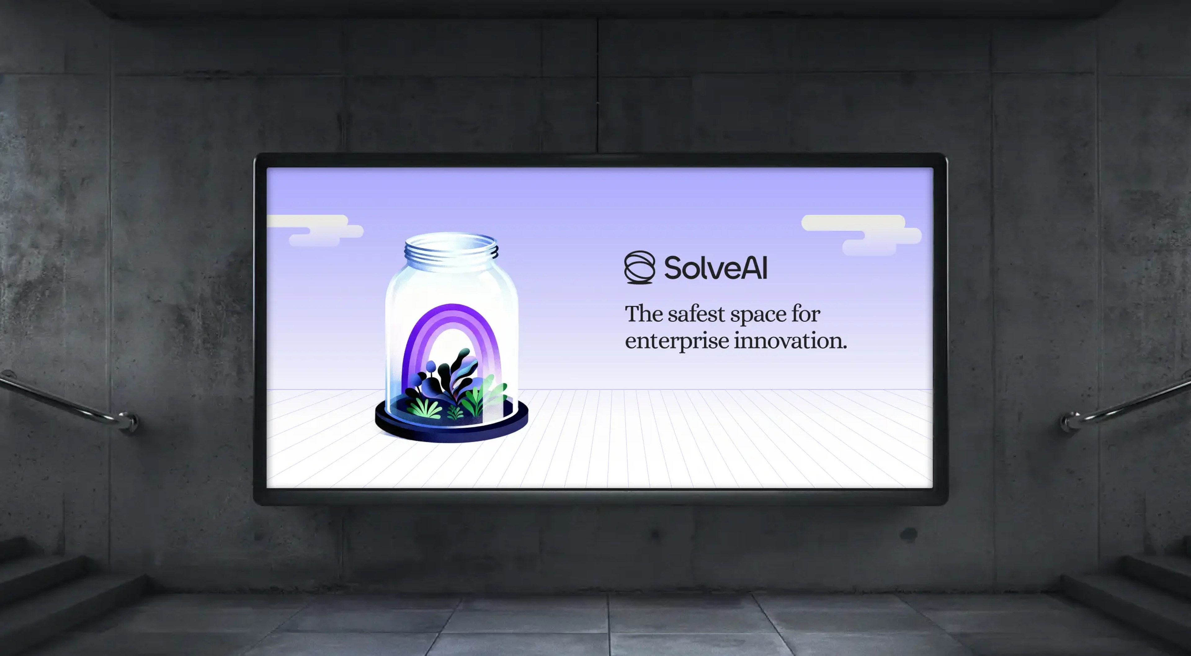 Brand communication SolveAI: Billboard OOH