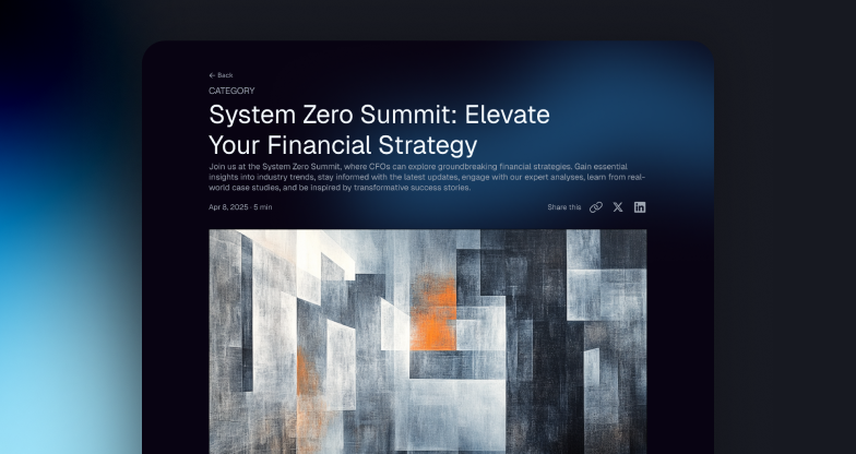Systemzero imagery