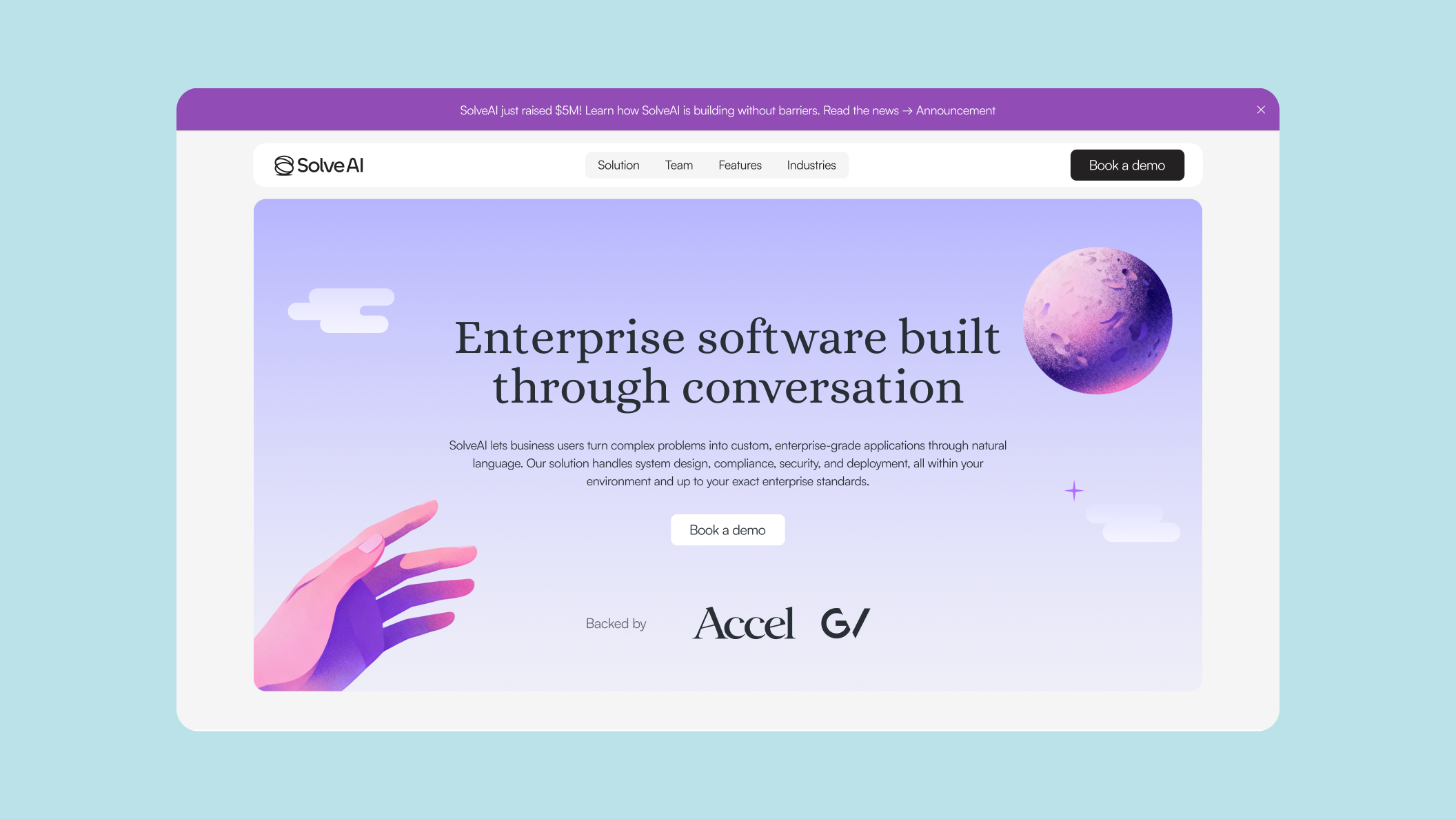 SolveAI web 1