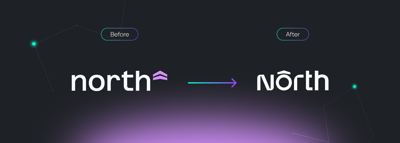 North logo evolution