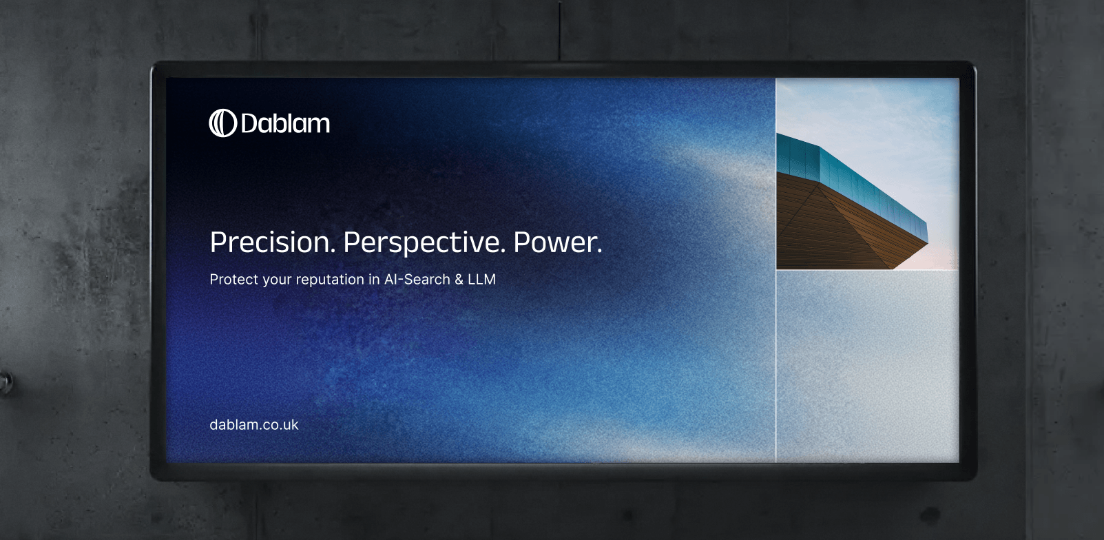 Brand communication Dablam: Billboard