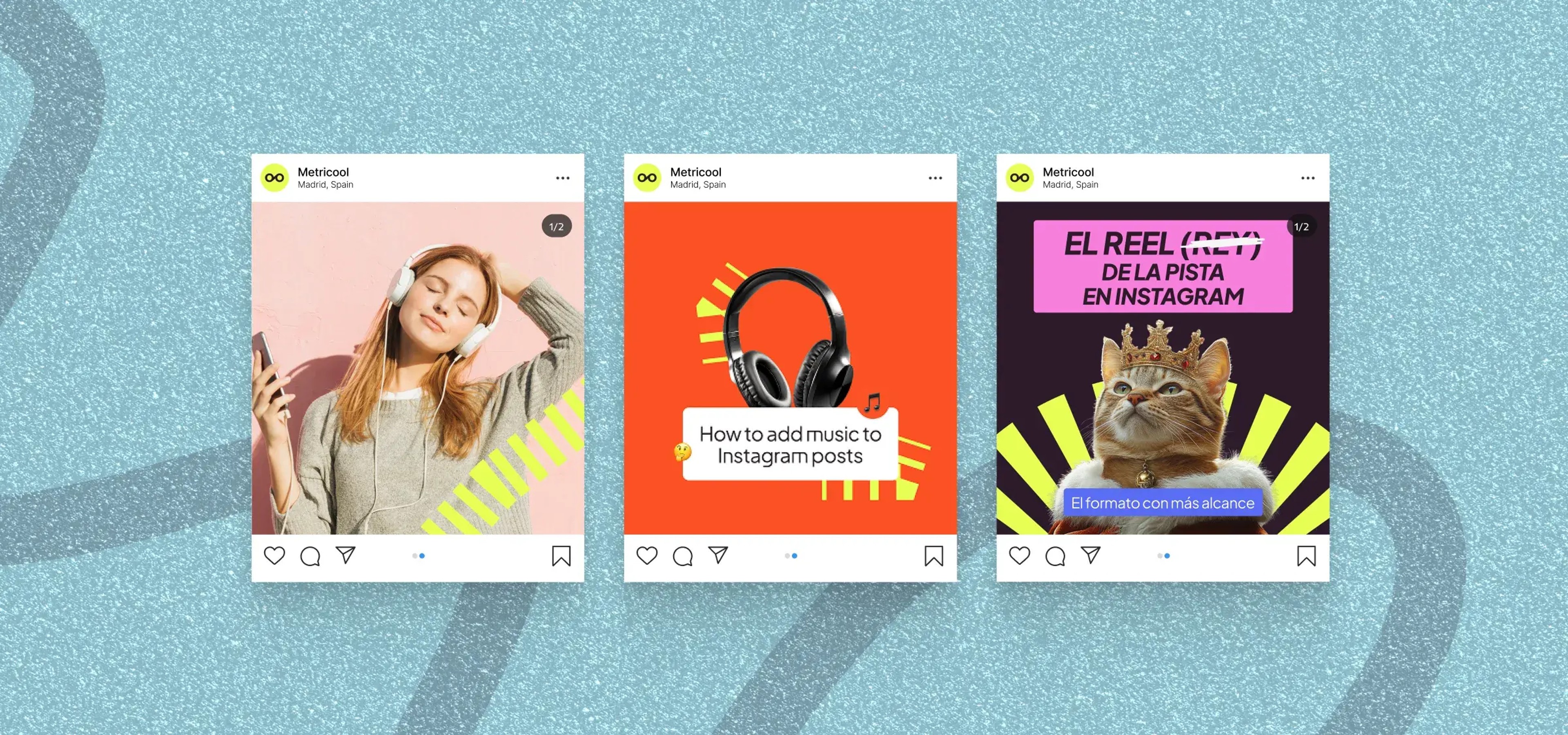 Brand communication Metricool: Social Media