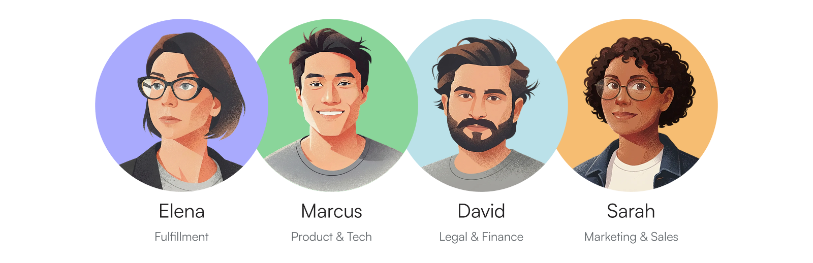 Brand illustrations SolveAI