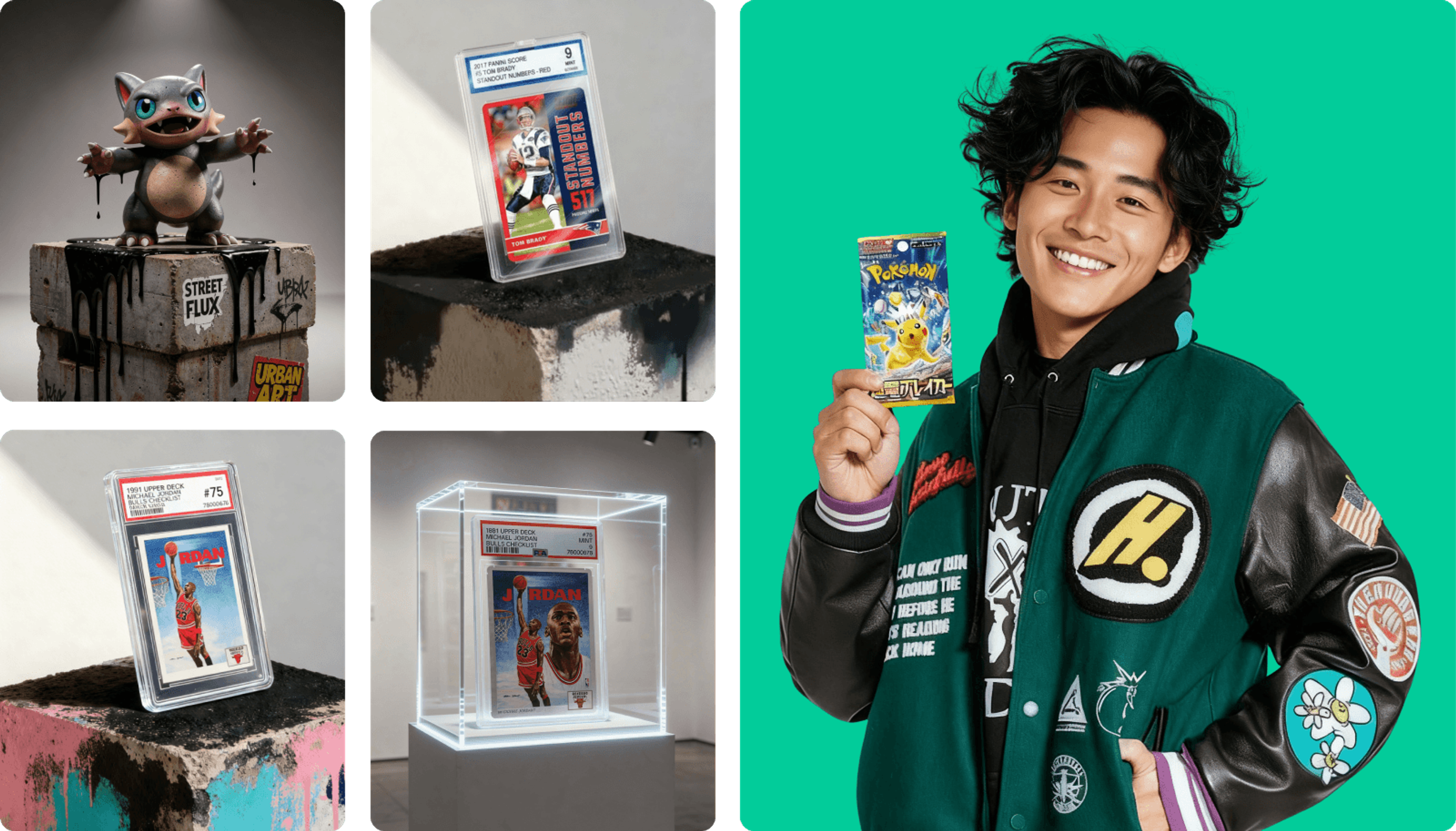 Brand imagery Letsgo: urban museum style