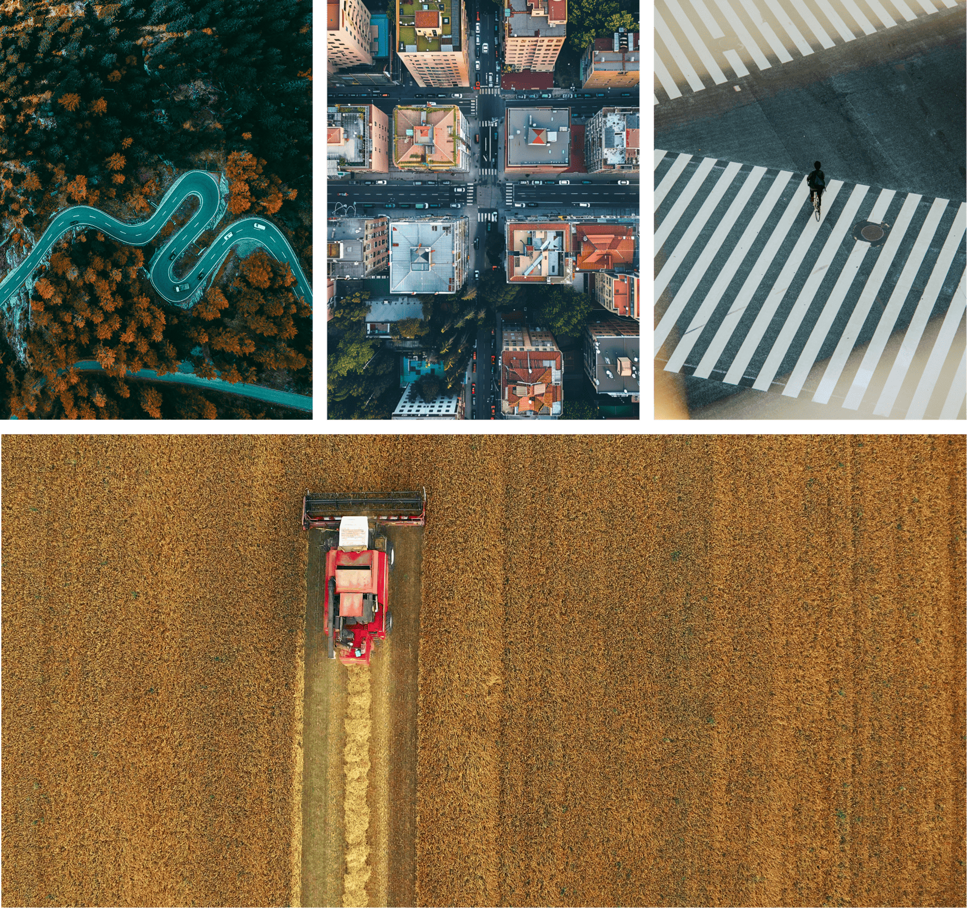 Brand imagery Band24: infrastructure and movement